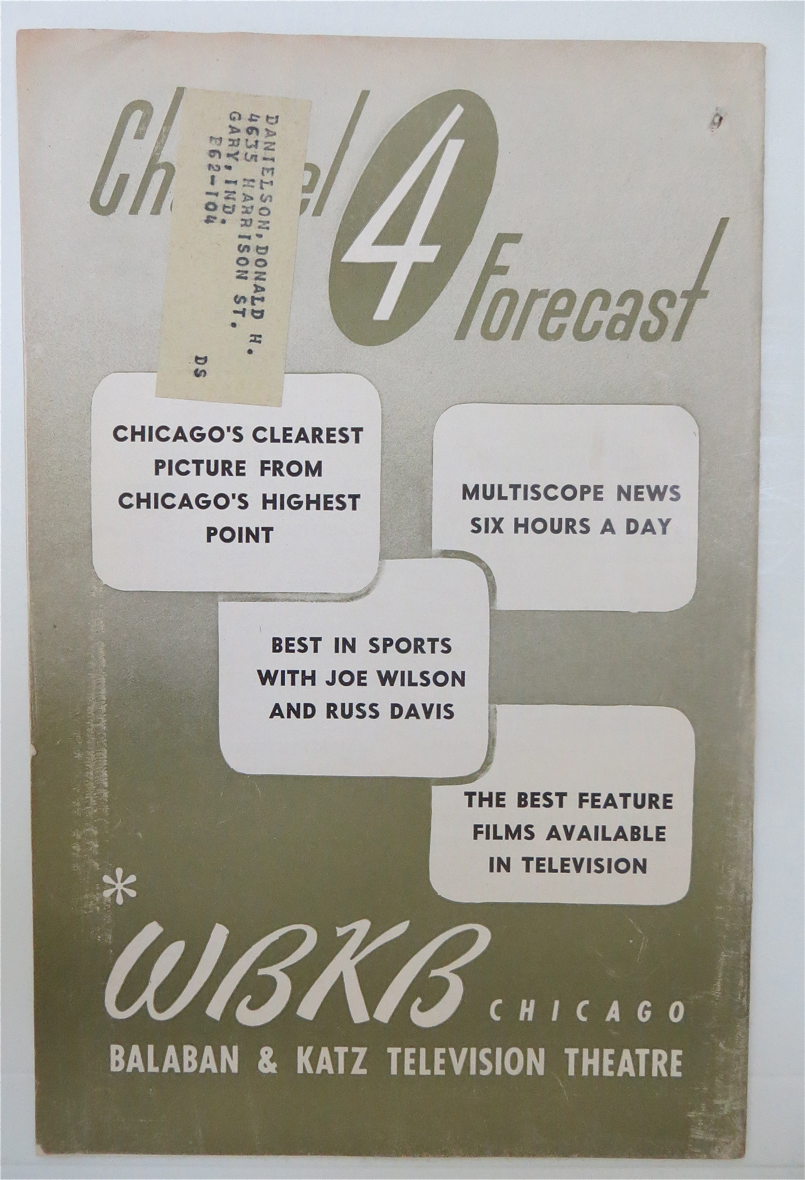 Television Forecast July 30, 1949 Hines & Revolta