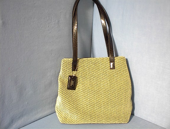 STONE MOUNTAIN Fabric & Leather Purse/Bag
