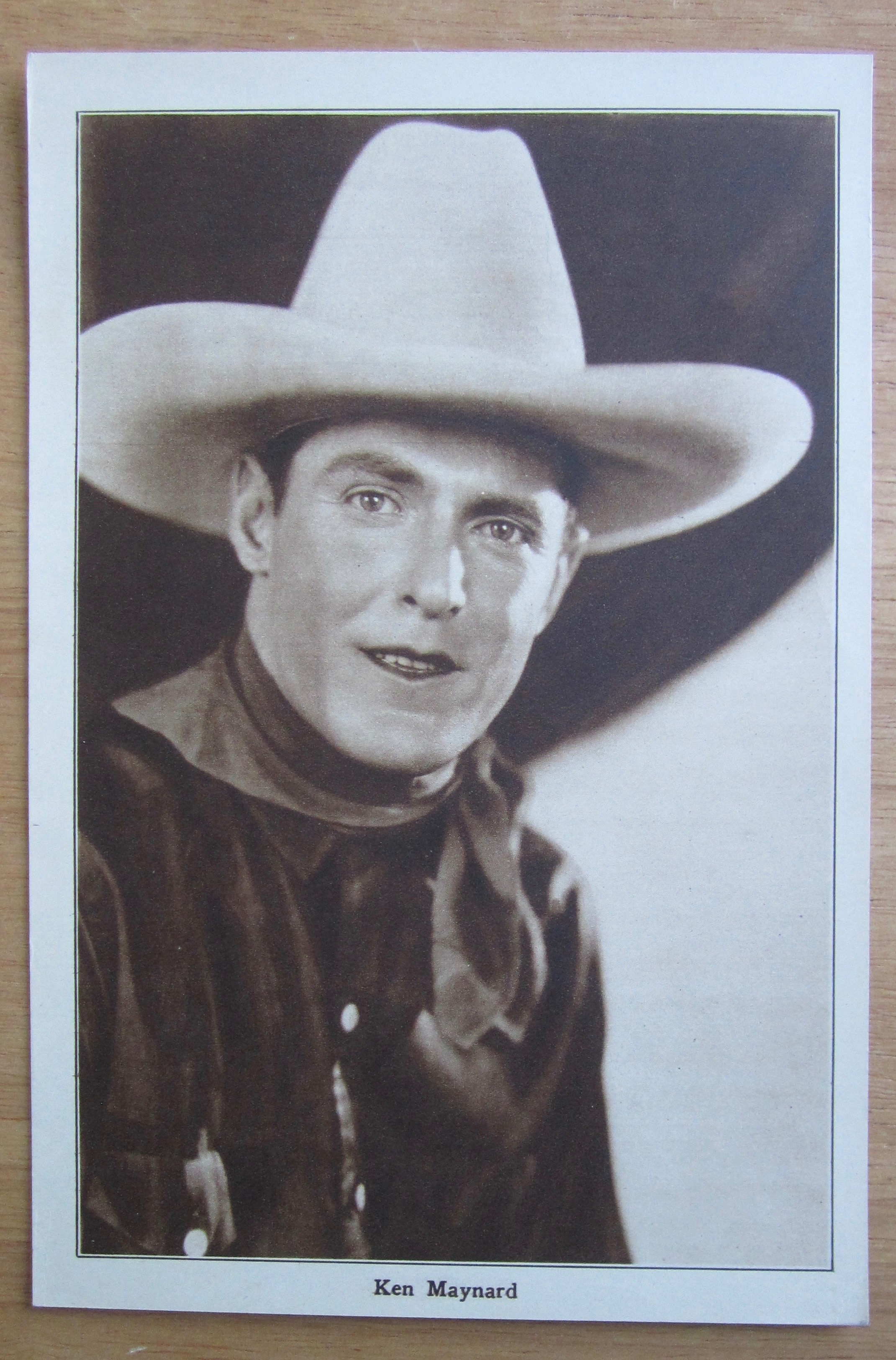 1920's Promotional Photo of Ken Maynard (Western Star)