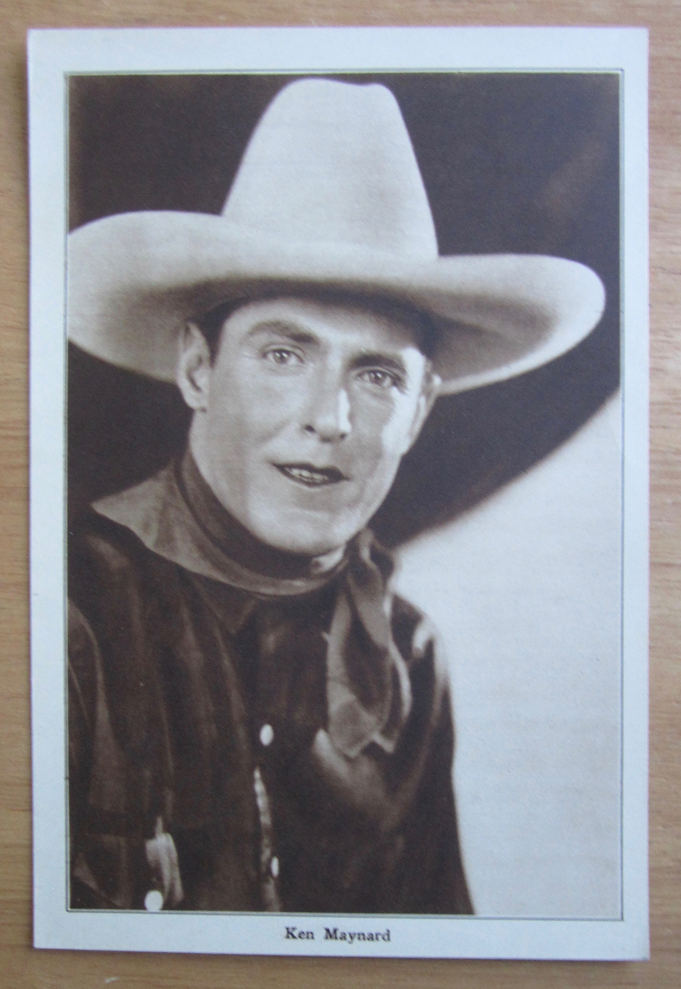 1920's Promotional Photo of Ken Maynard (Western Star)