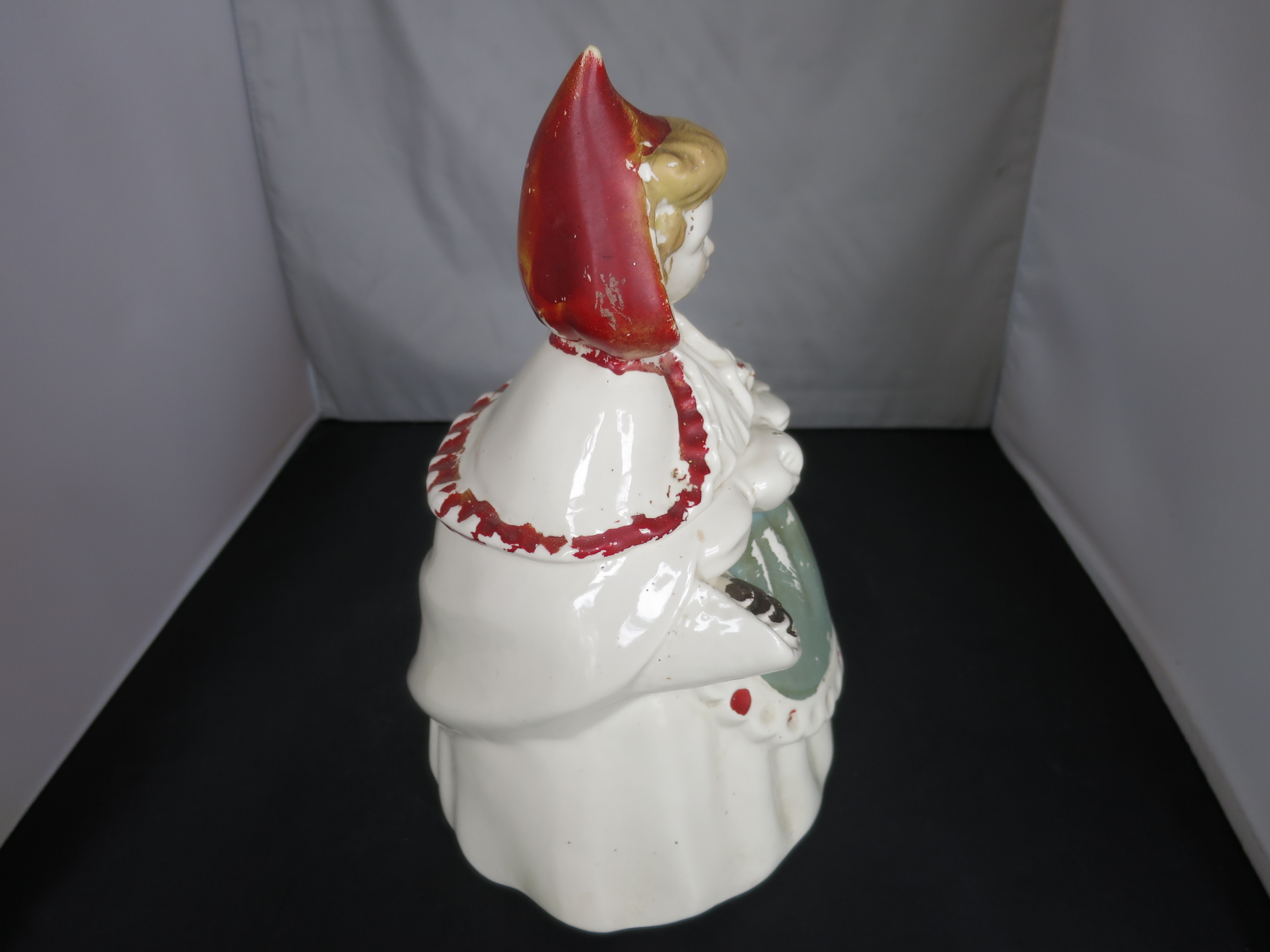 Little Red Riding Hood Cookie Jar maker unknown