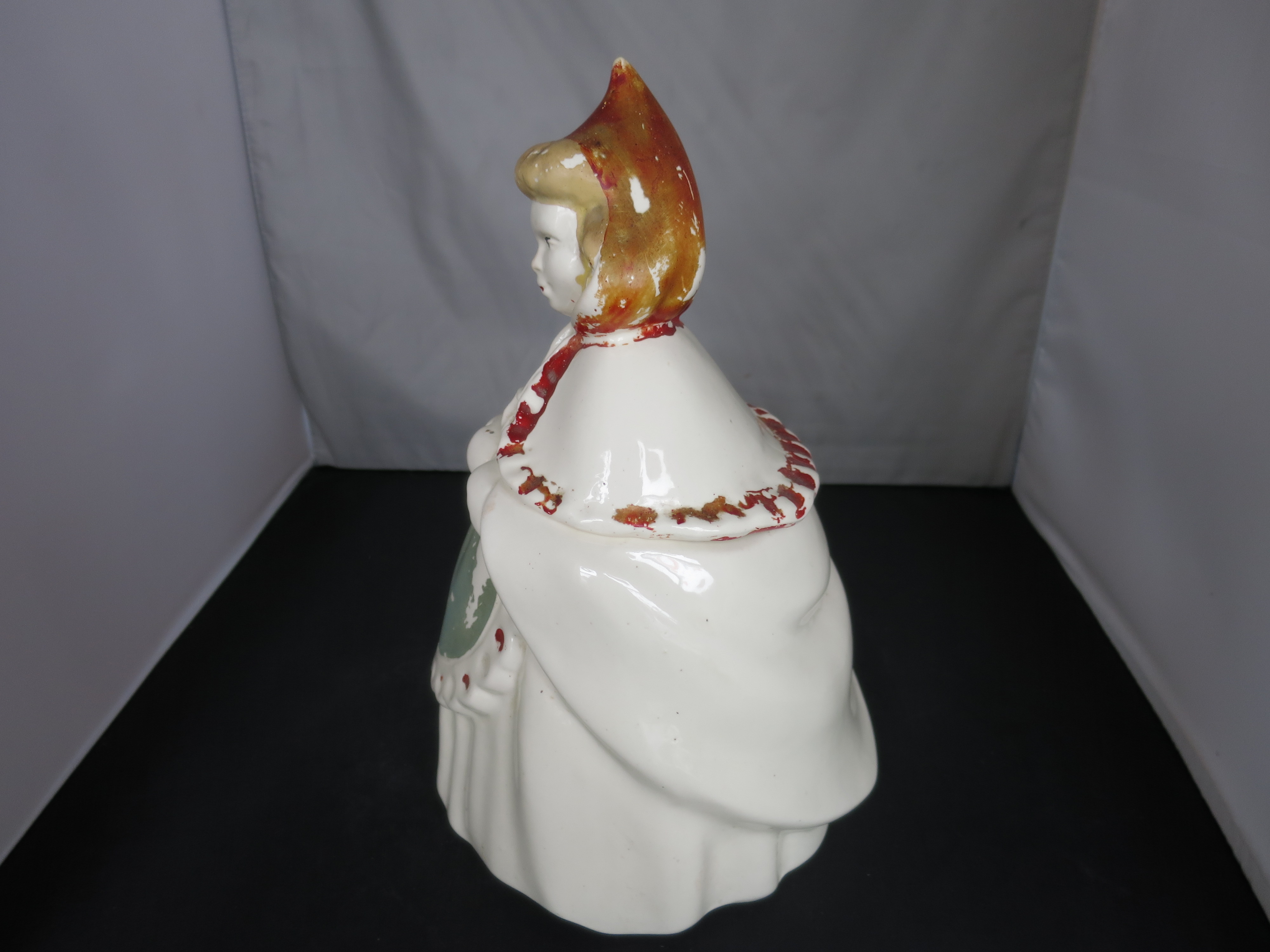 Little Red Riding Hood Cookie Jar maker unknown