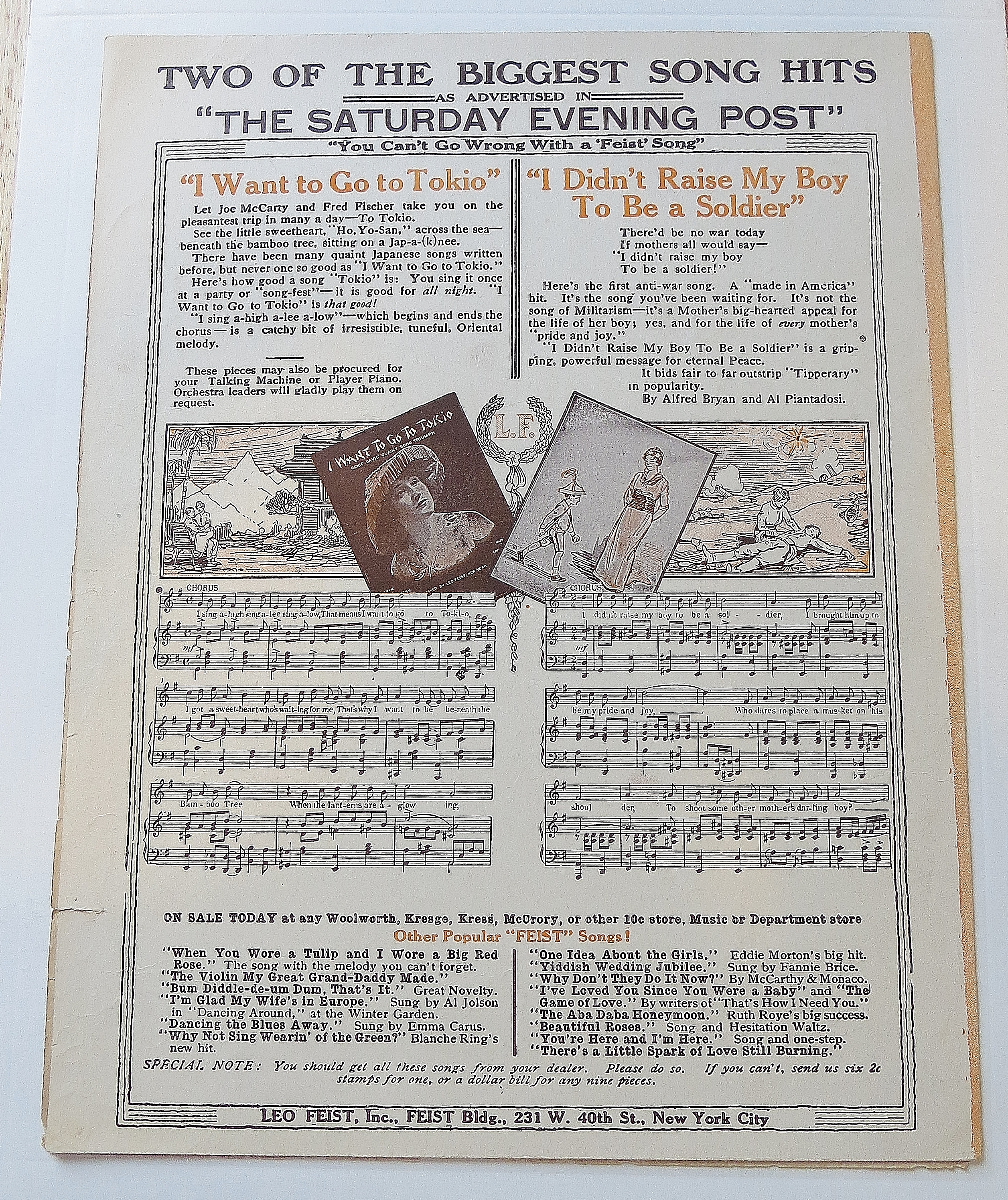 1916 There's A Little Spark Of Love Still Burning