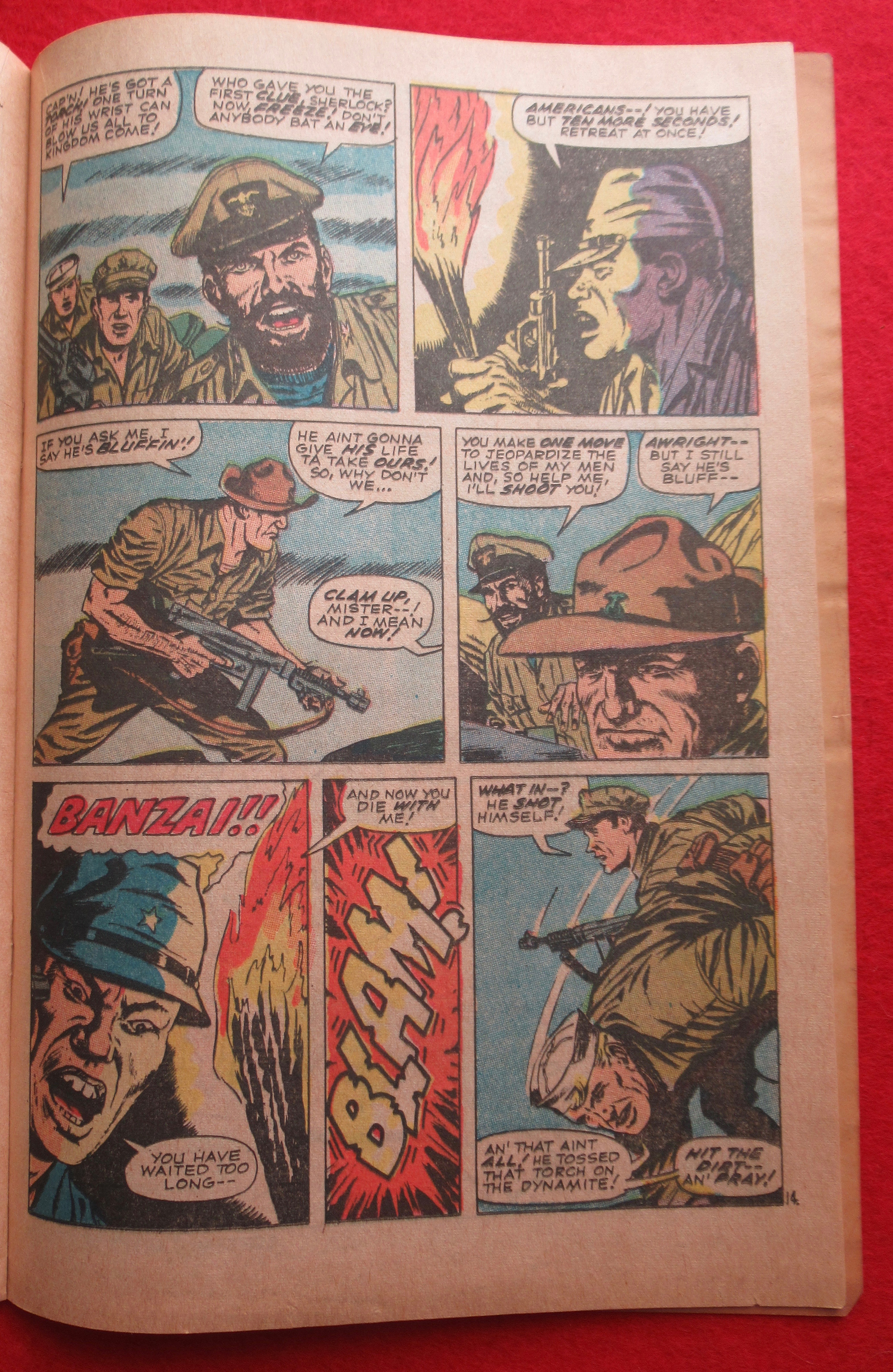 Captain Savage Comic January 1968 Last Banza