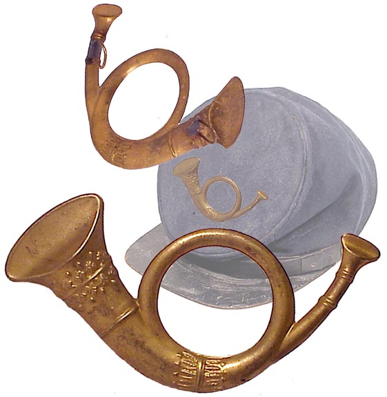 original Civil War Regulation ENLISTED INFANTRY HAT DEVICE