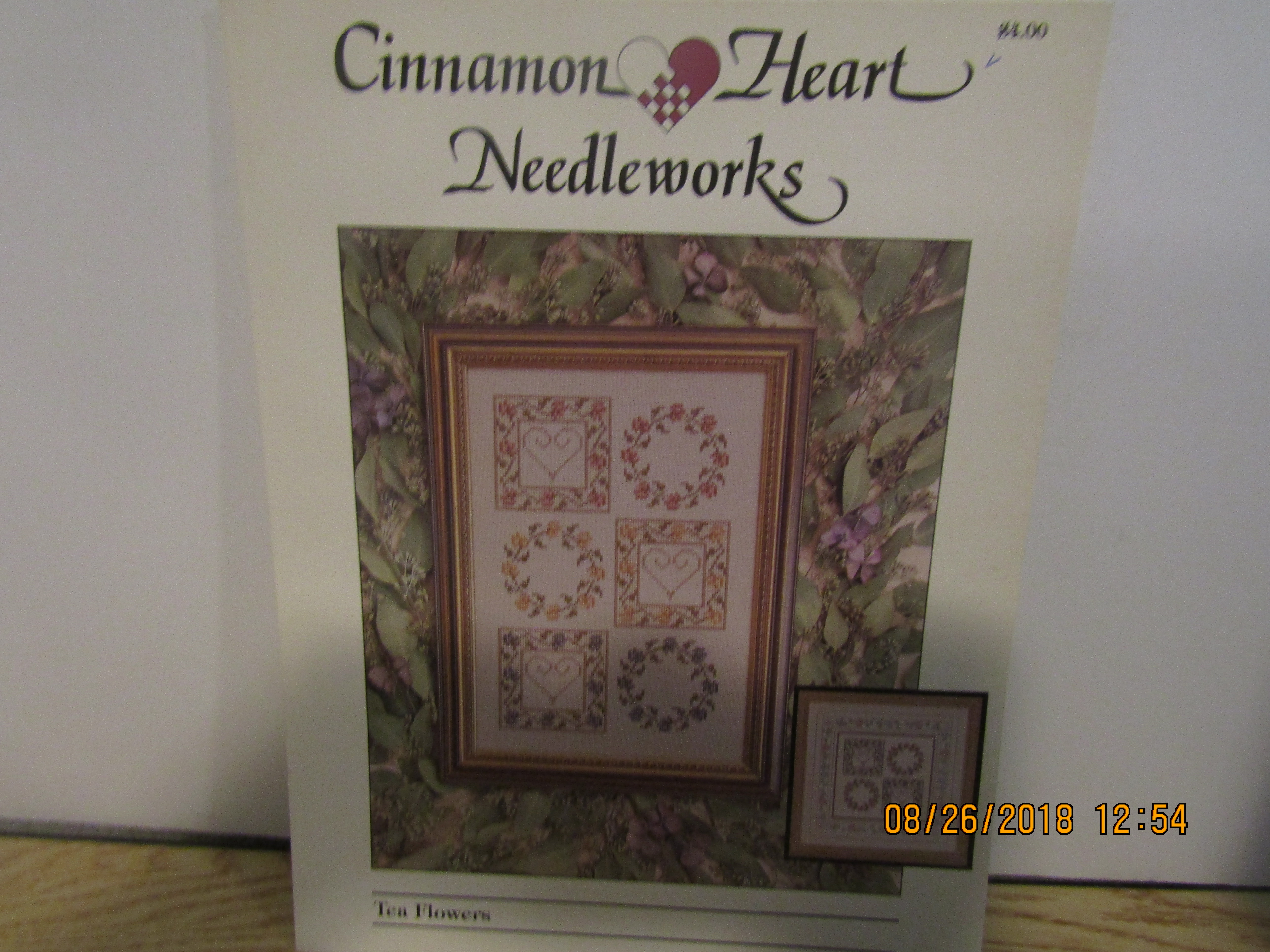 Cinnamon Heart Needleworks Tea Flowers #10