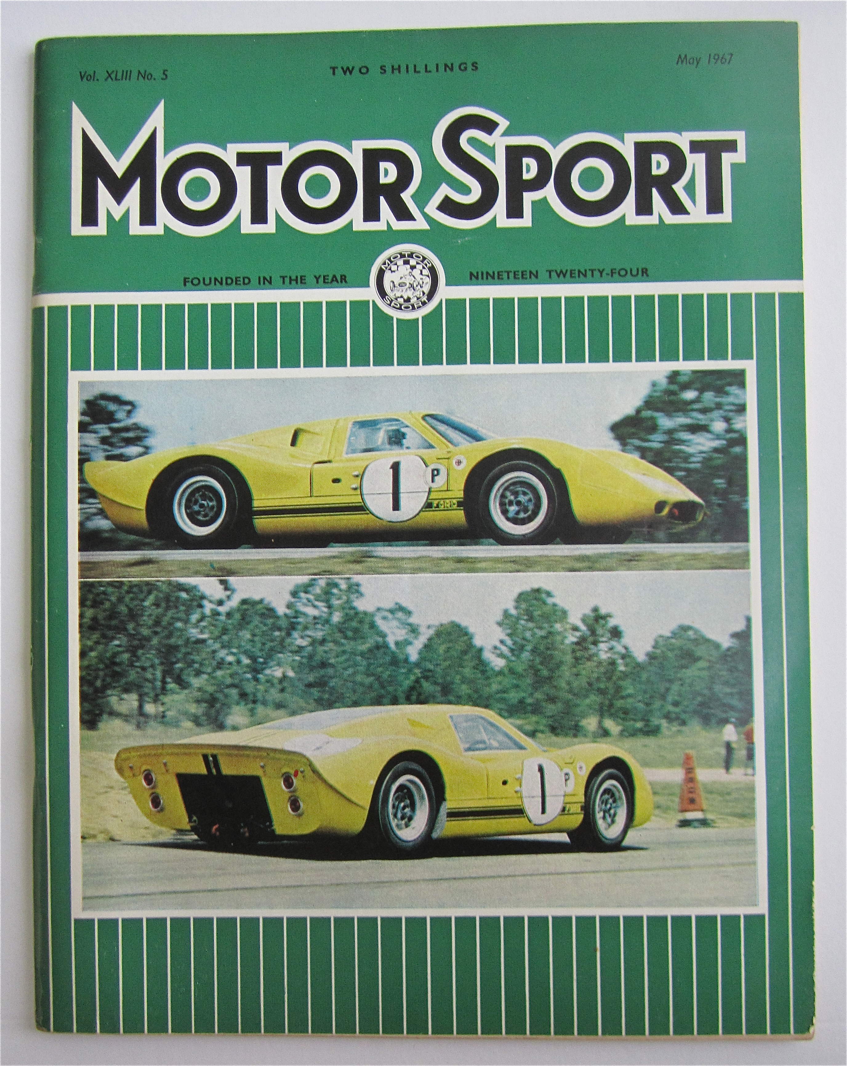 Motor Sport Magazine May 1967 First Appearance