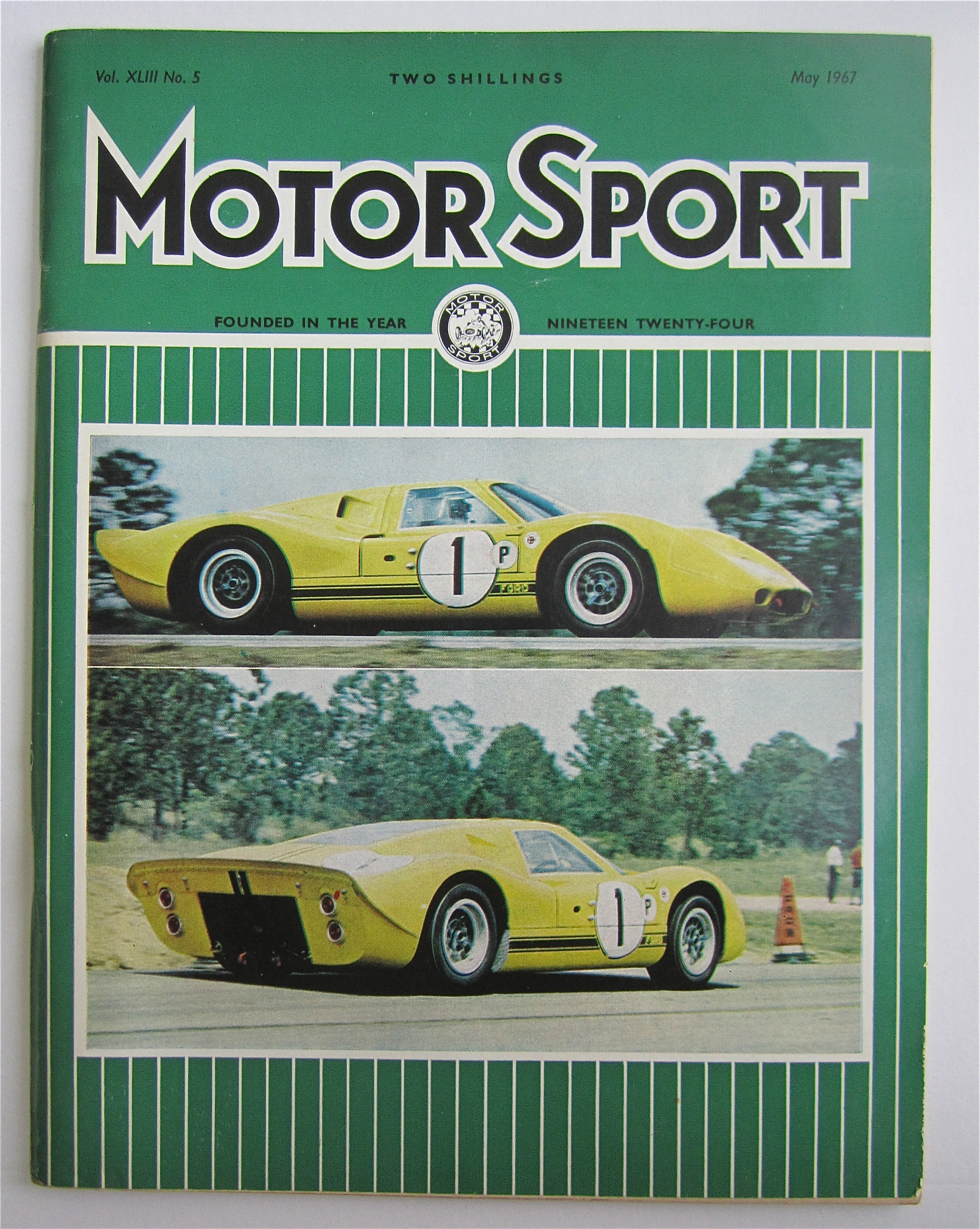 Motor Sport Magazine May 1967 First Appearance