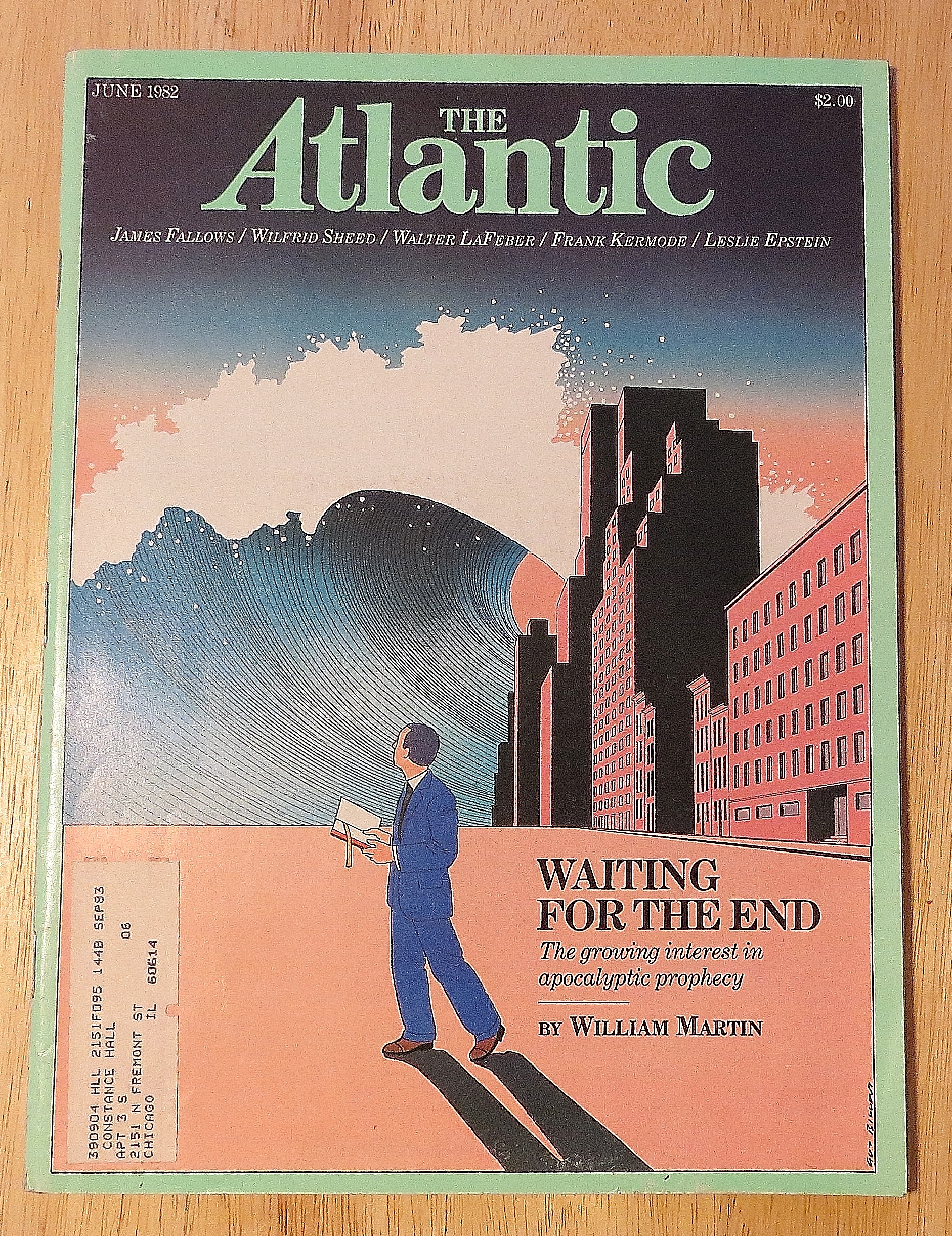 The Atlantic Magazine June 1982 Waiting For The End