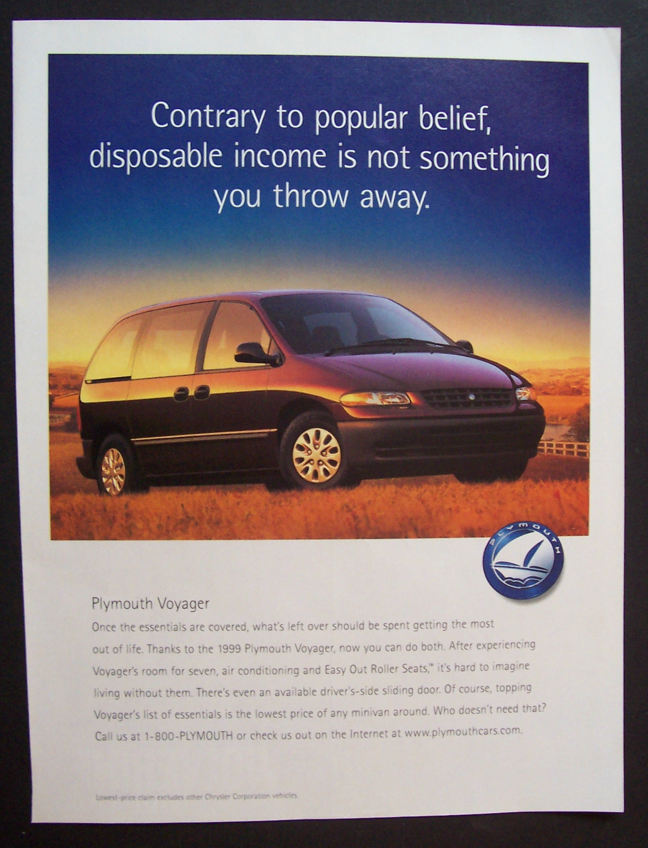 1998  Plymouth  Voyager