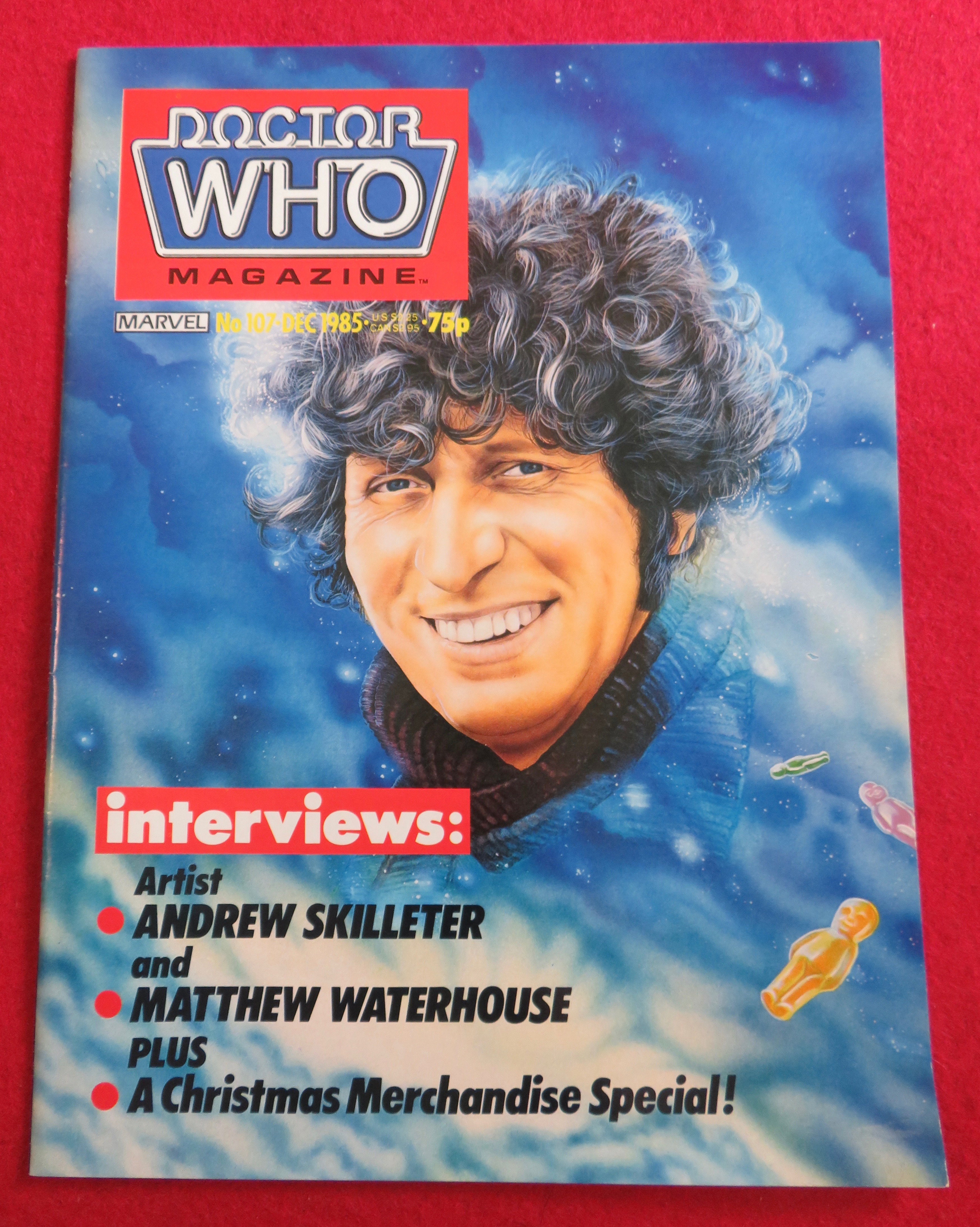 Doctor (Dr) Who Magazine December 1985 Skilleter