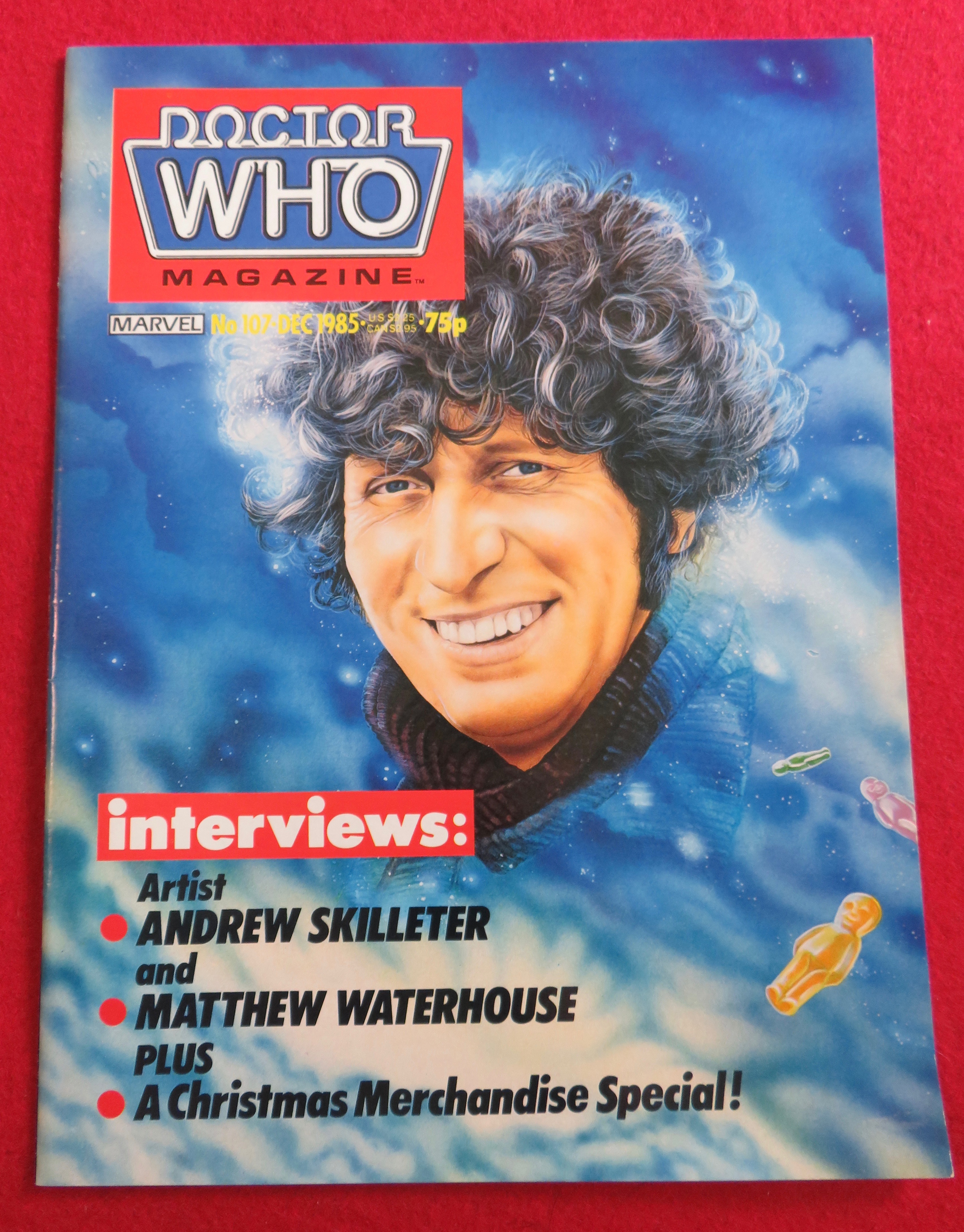 Doctor (Dr) Who Magazine December 1985 Skilleter