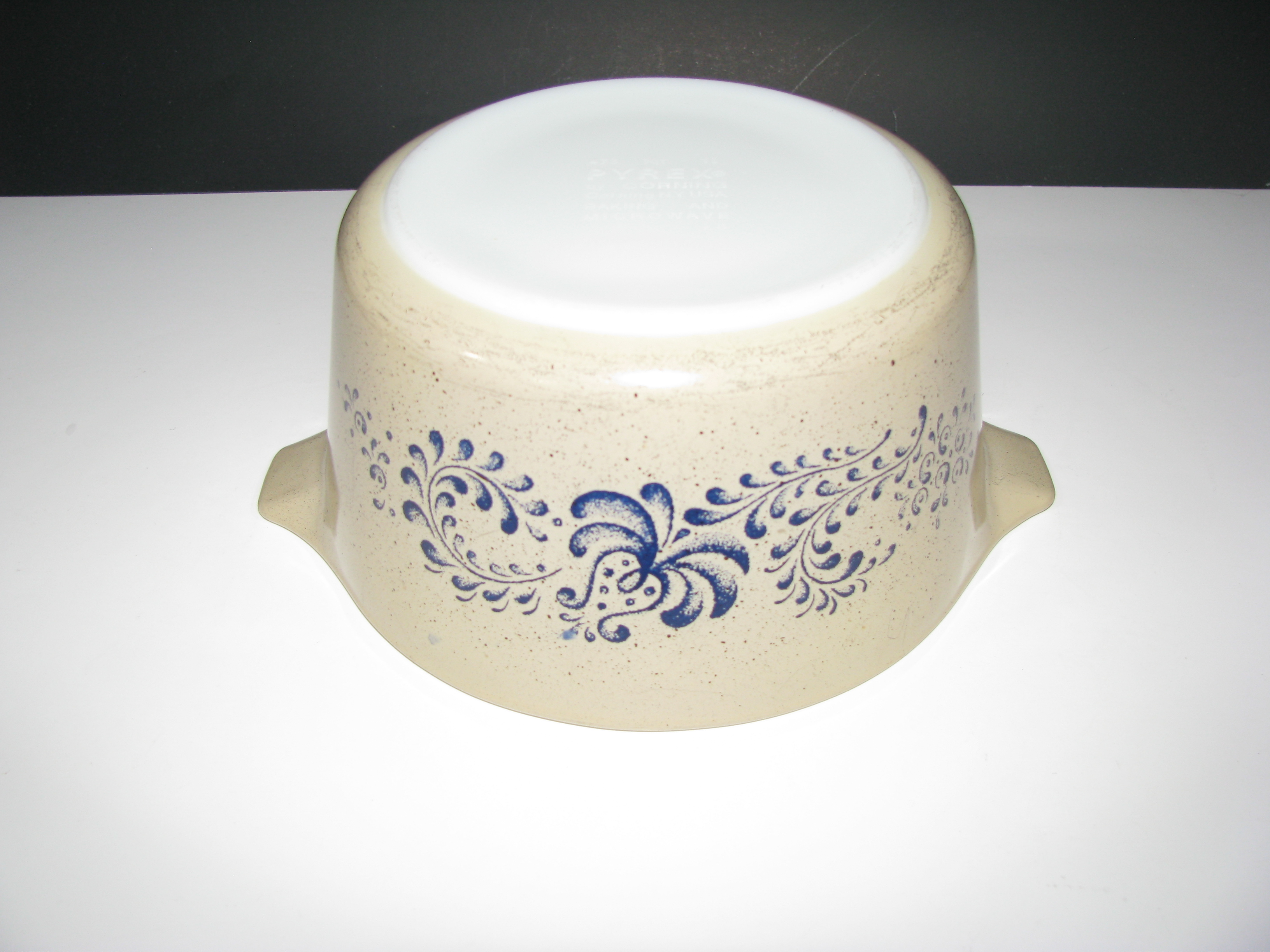 Vintage Pyrex Homestead 473 1qt Casserole Dish