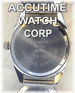 Native American Accutime Watch Sterling Silver Band