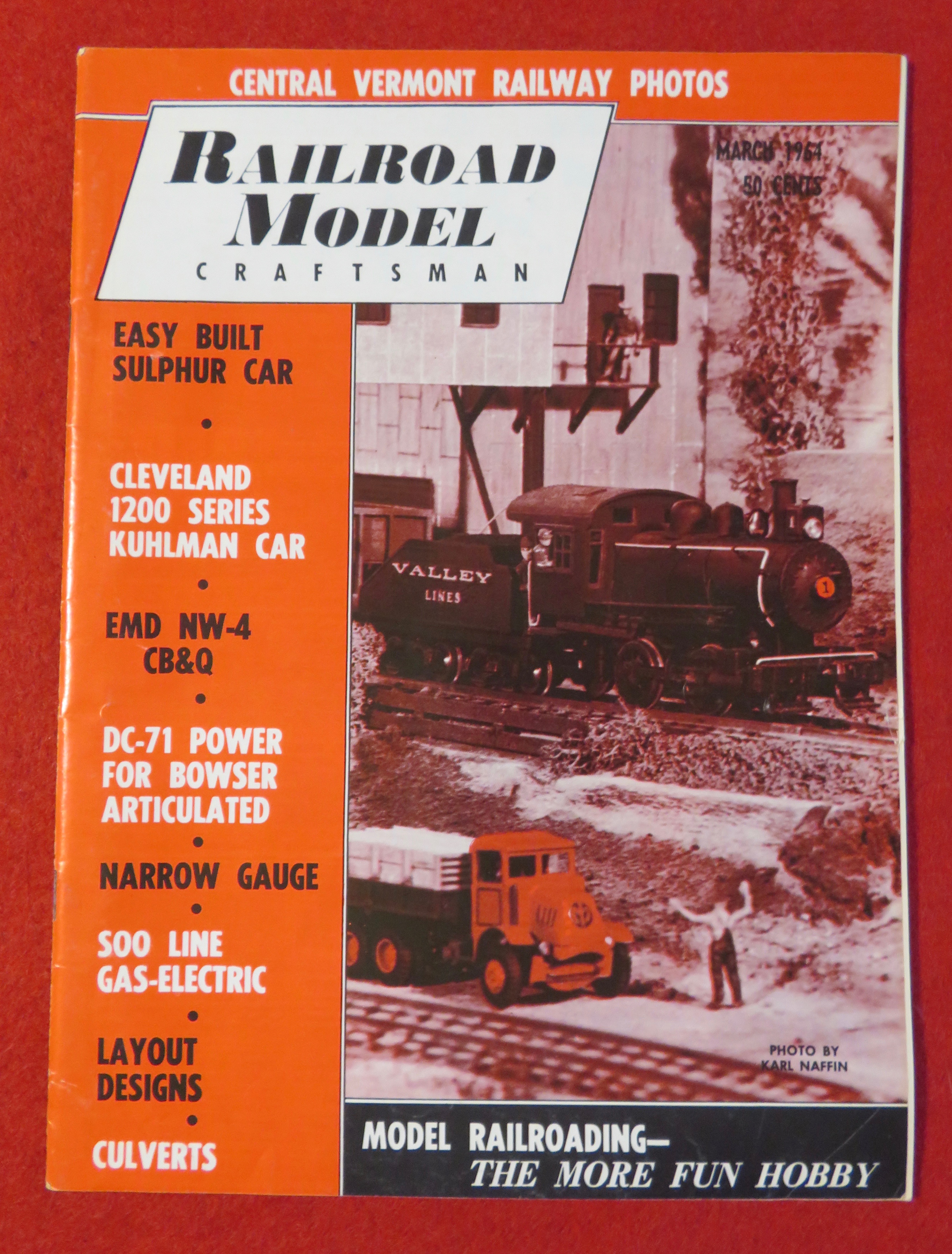 Railroad Model Craftsman Magazine January 1964