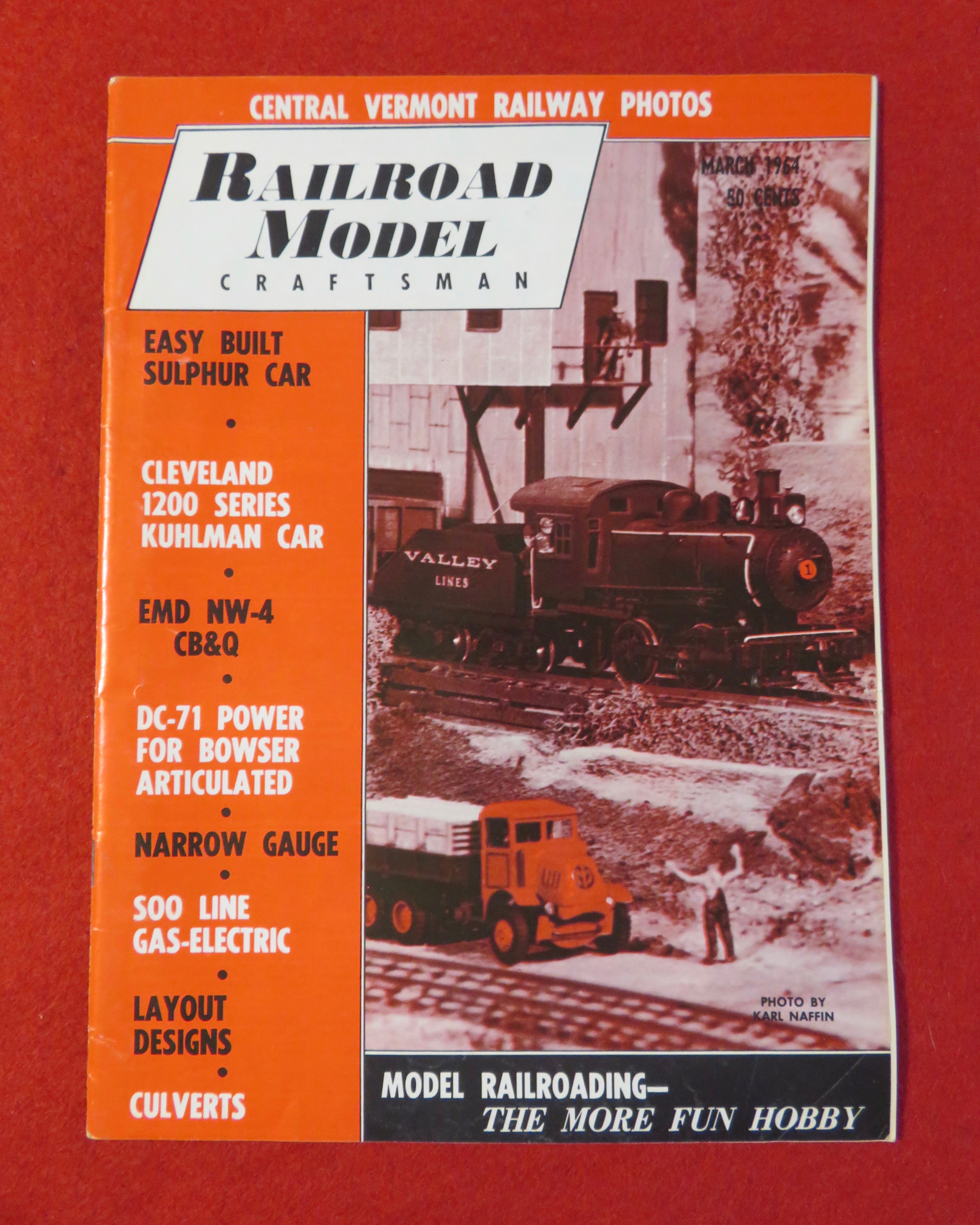 Railroad Model Craftsman Magazine January 1964