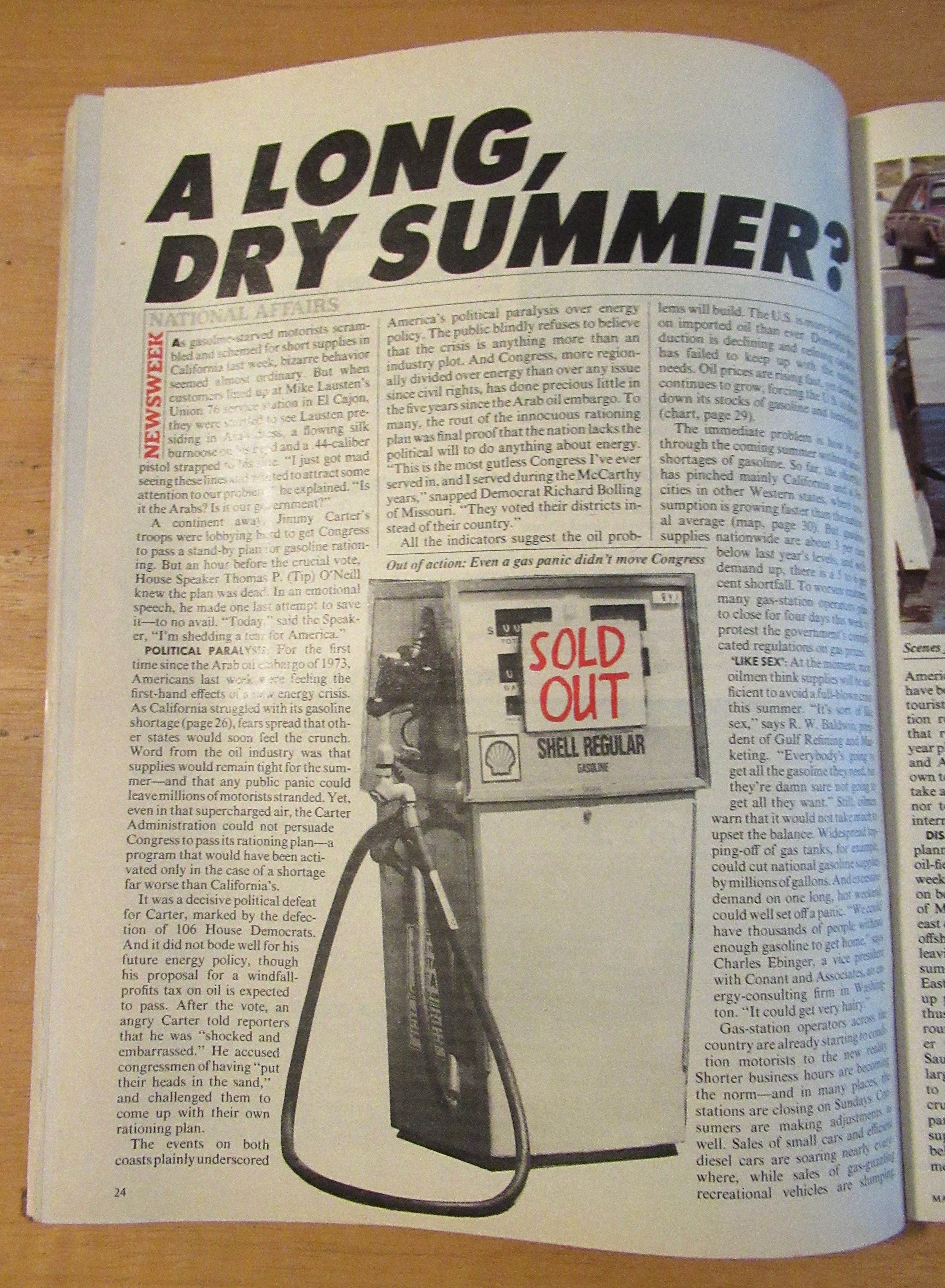 Newsweek Magazine-May 21, 1979-A Long, Dry Summer
