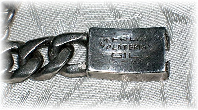 Charm Bracelet Mexico Plateria GIL Sterling Silver 7 Ch