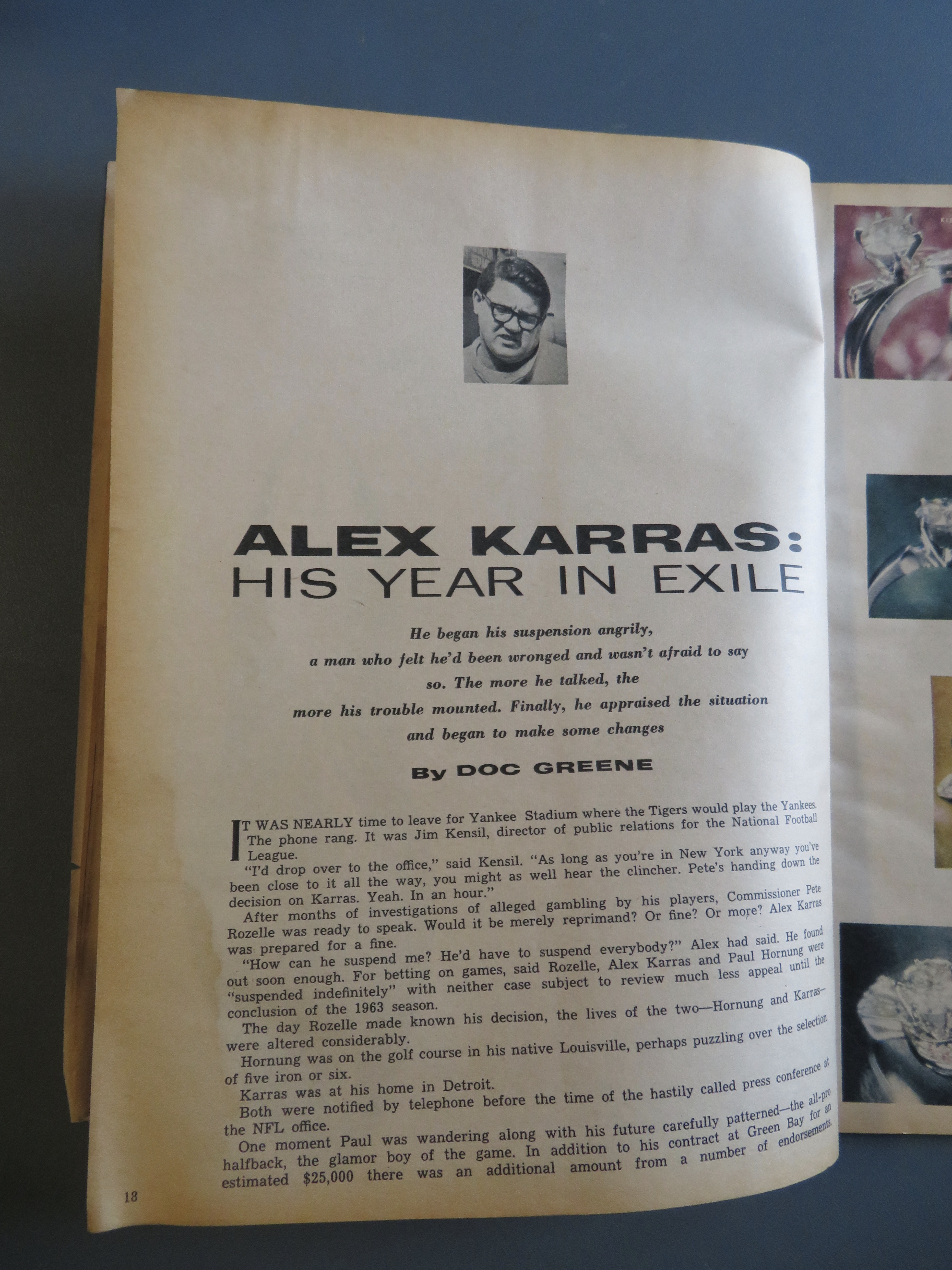 Sport Magazine May 1964 Alex Karras & Sandy Koufax