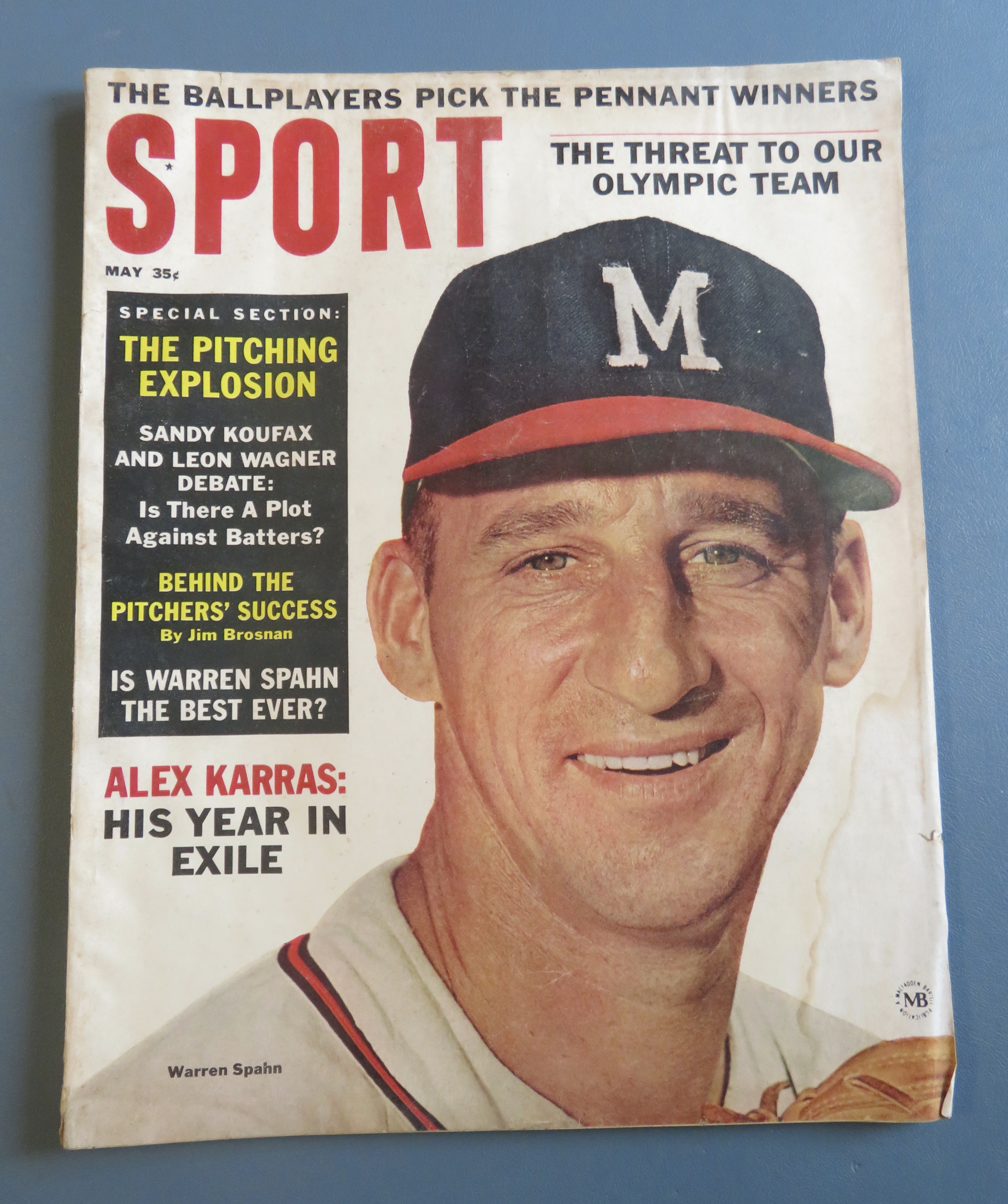 Sport Magazine May 1964 Alex Karras & Sandy Koufax