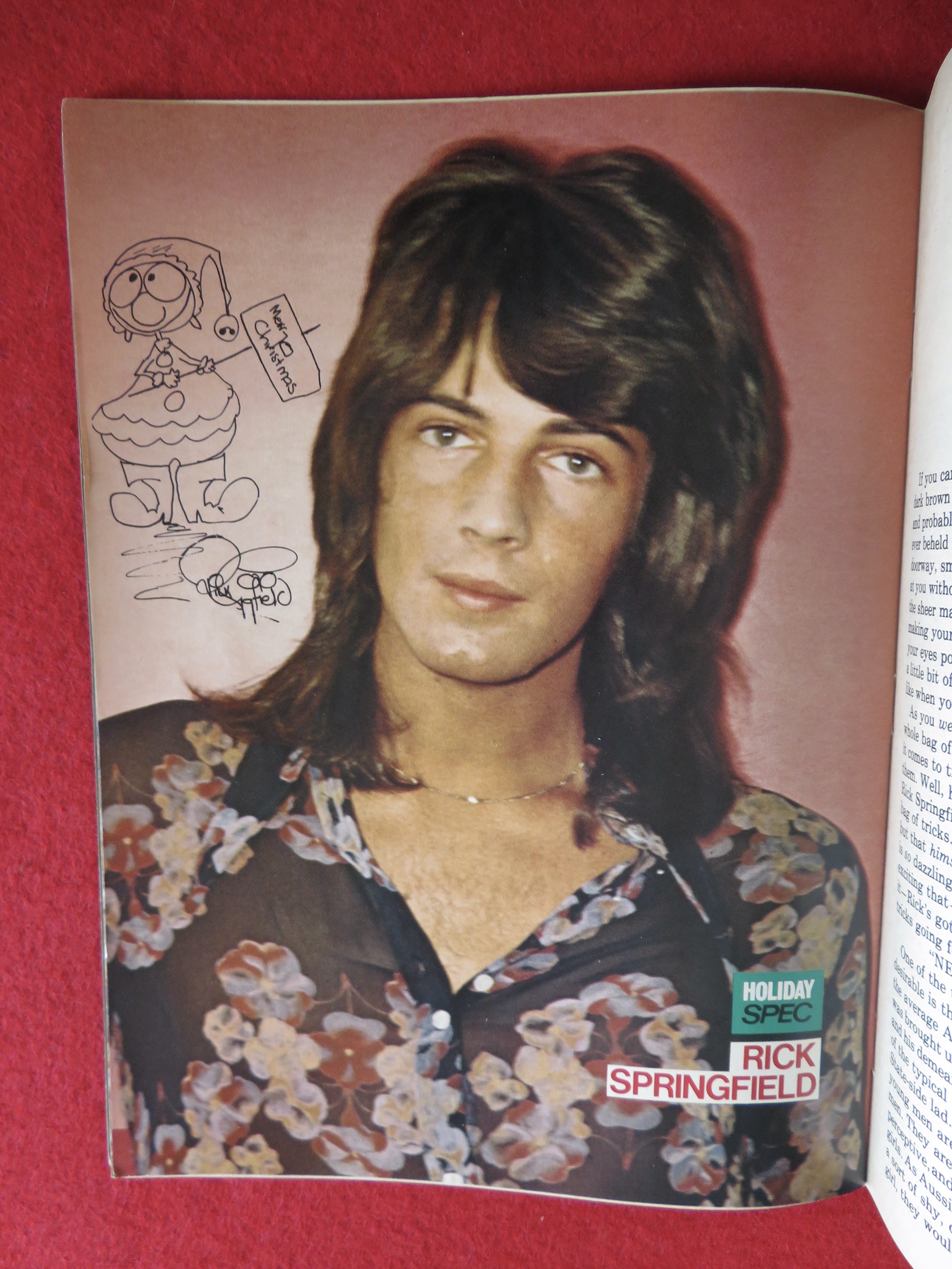Spec Magazine February 1973 Donny & David