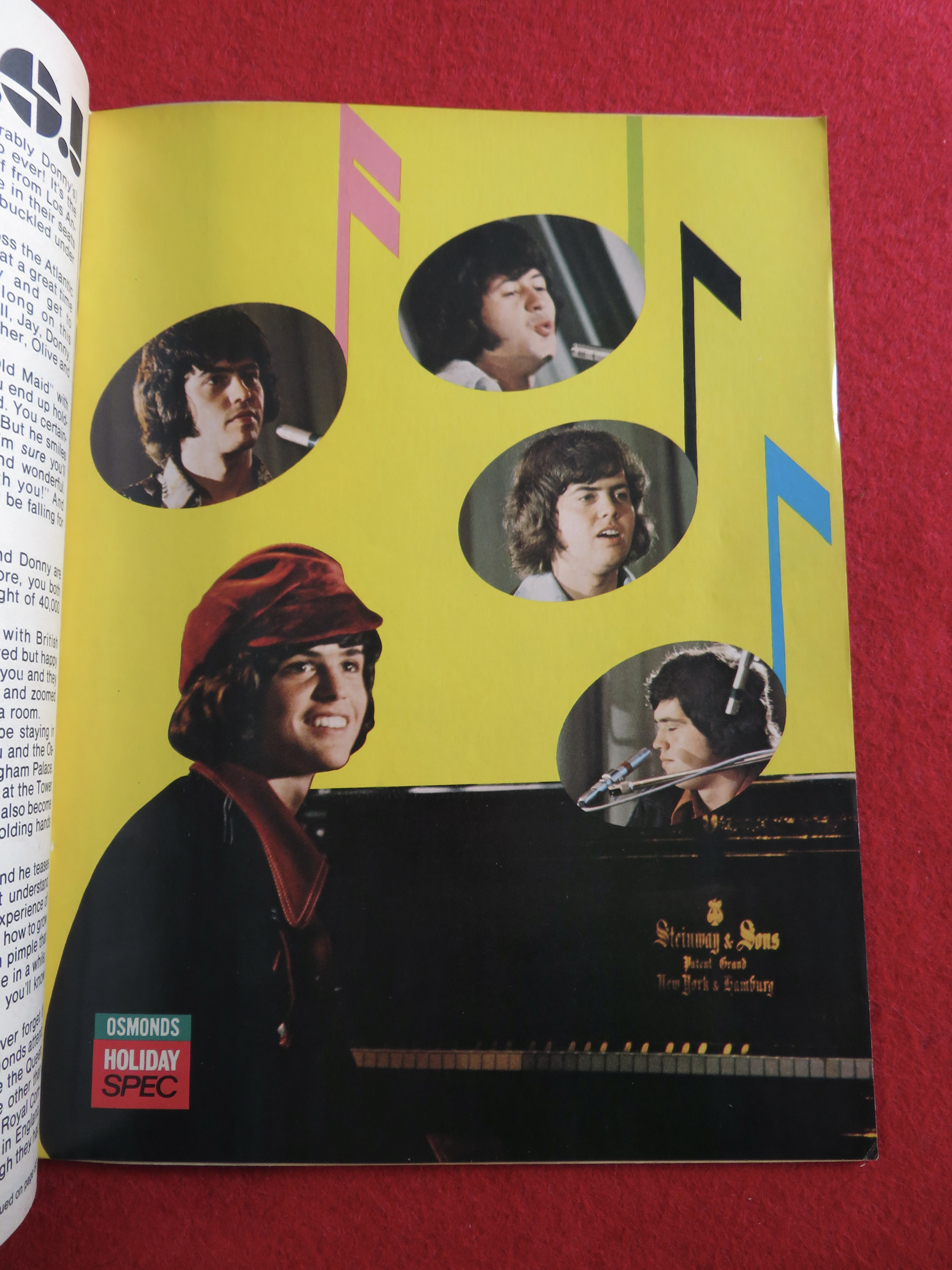 Spec Magazine February 1973 Donny & David
