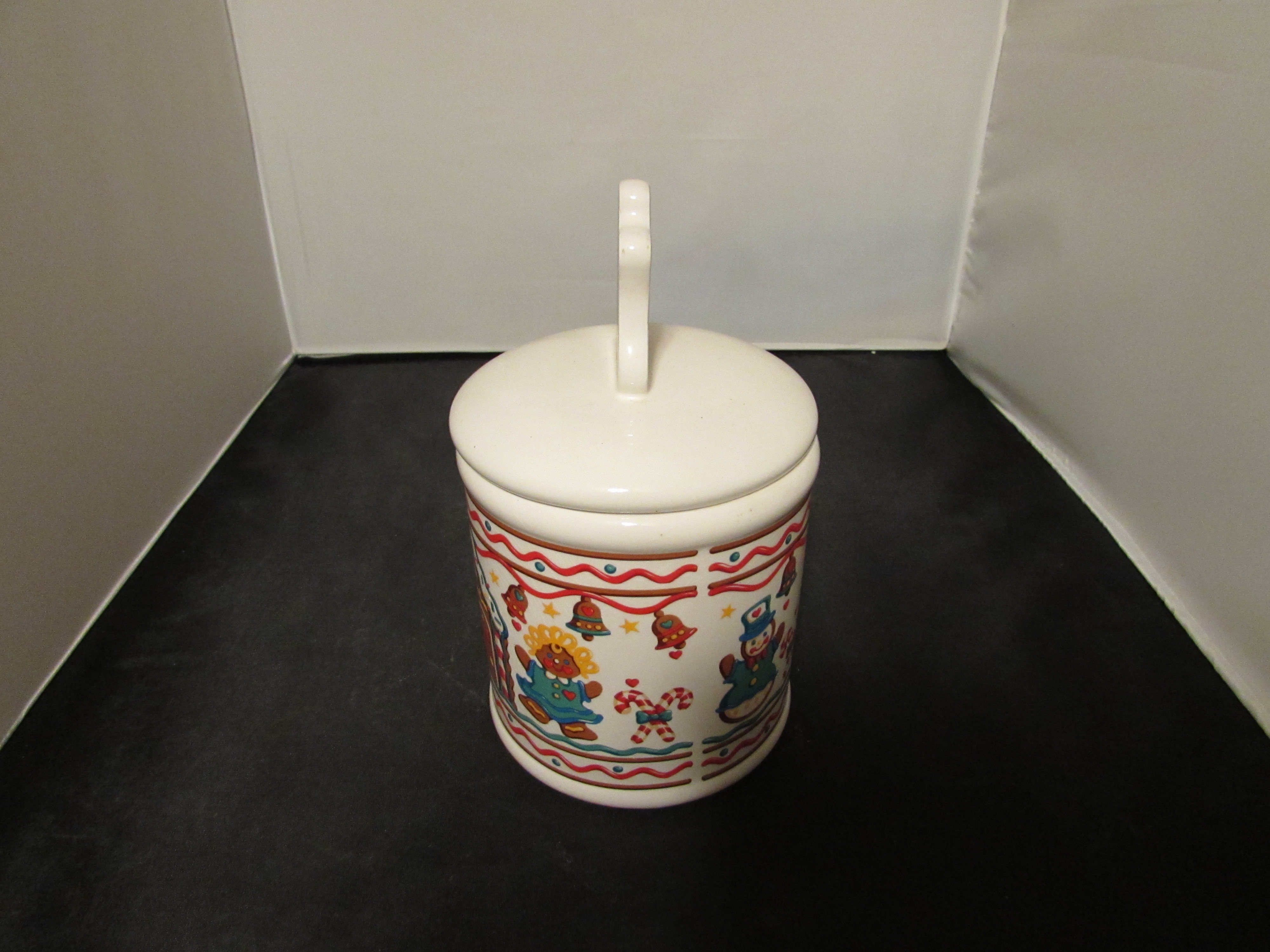 Teleflora Snowman Gingerbread Man Cookie Jar Treat Jar