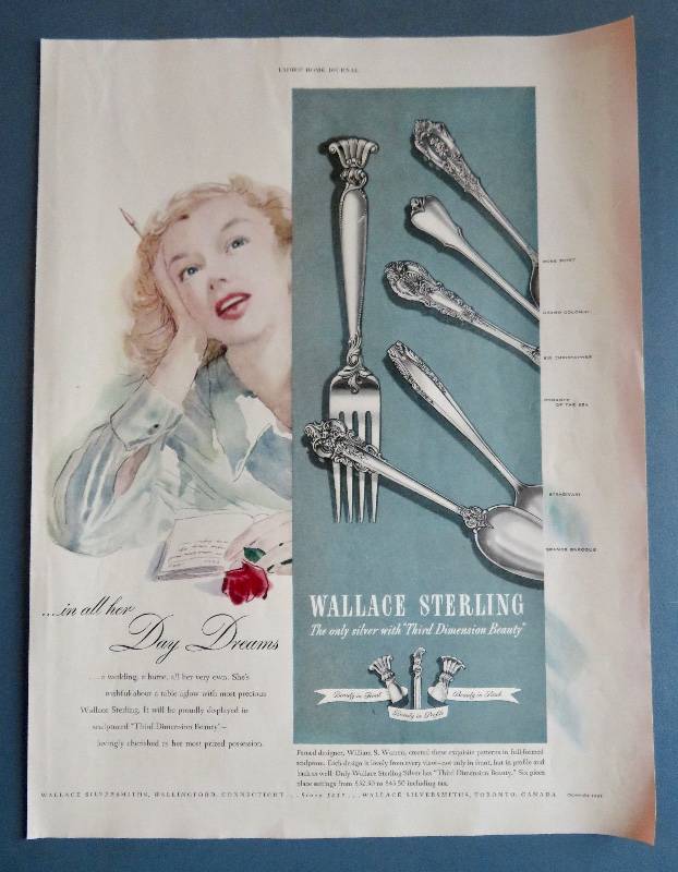 1951 Wallace Sterling with Woman Day Dreaming