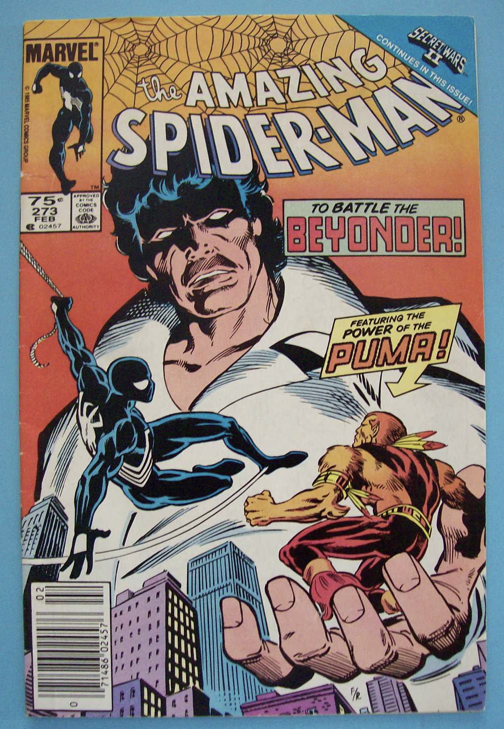 Spider-Man Comics - February 1986 - Puma