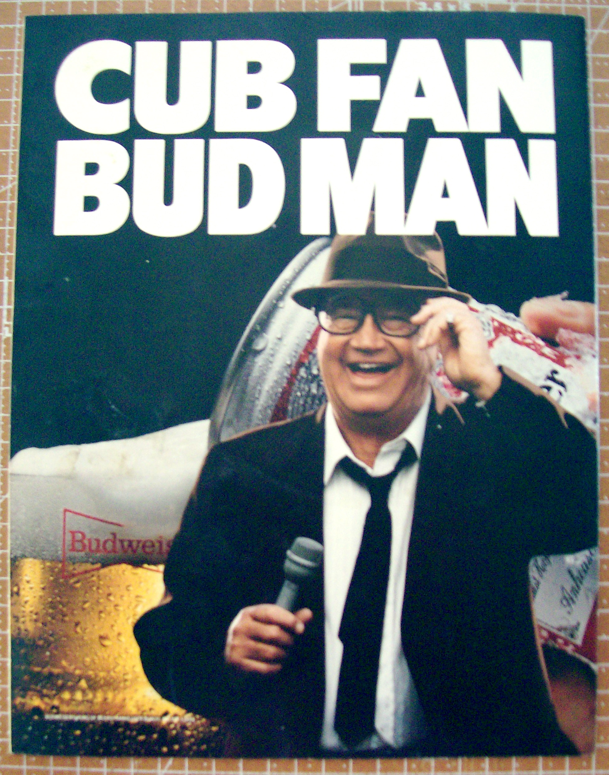 Chicago Cubs Official Scorecard 1989 Pittsburgh