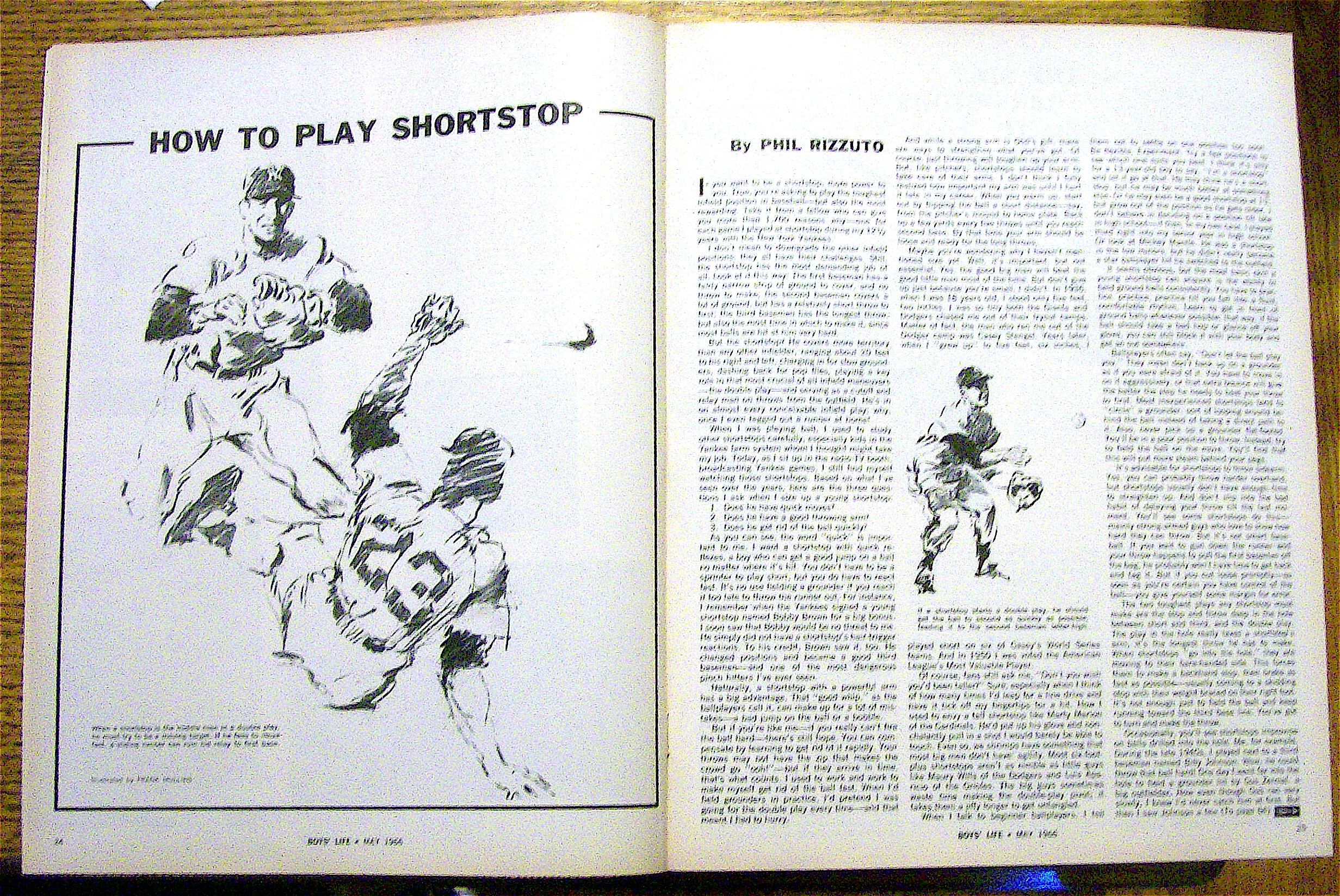 Boys Life Magazine-May 1966-Ted Williams:Fly Casting