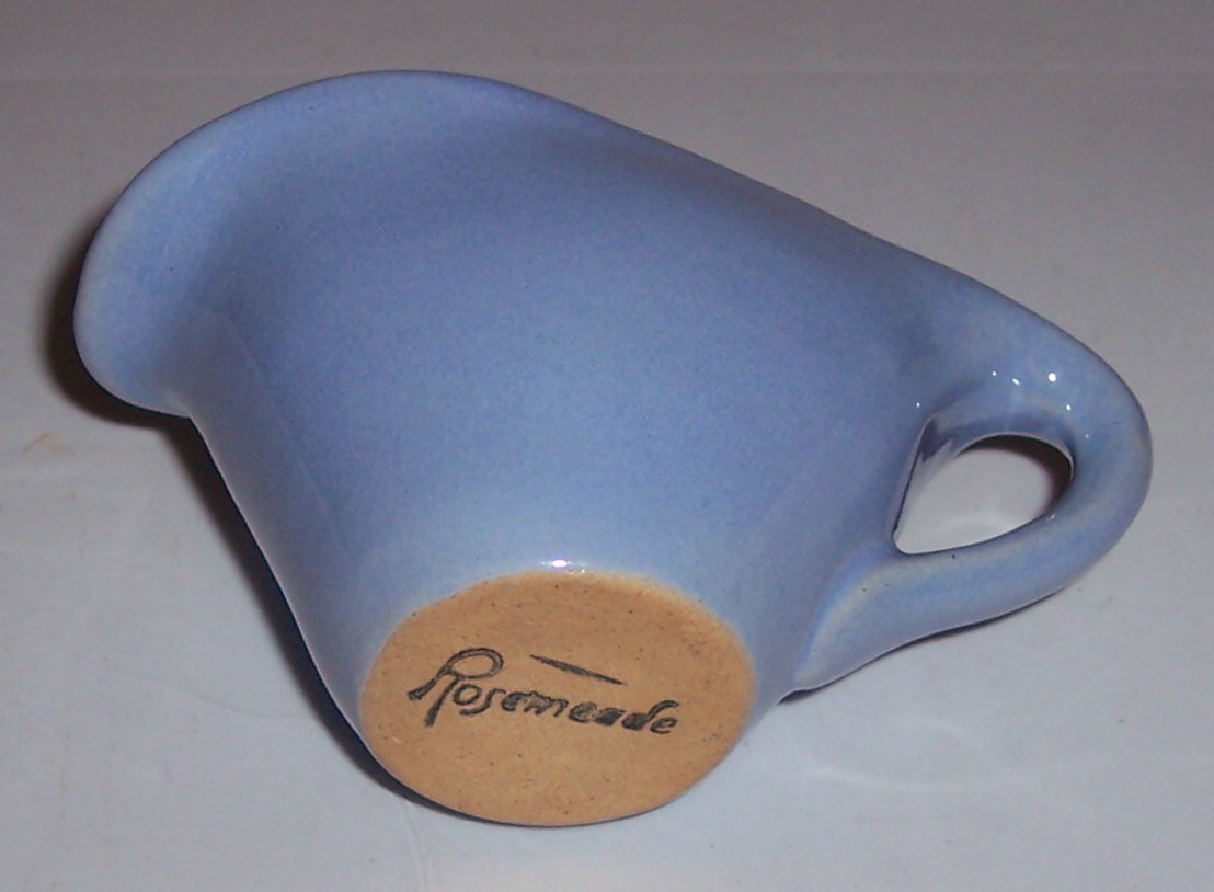 Rosemeade Pottery Delph Demi Creamer