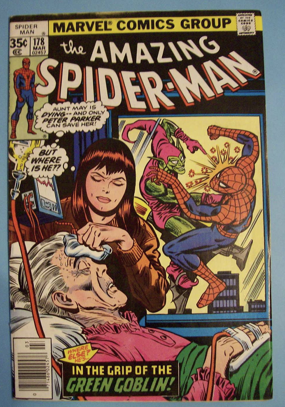 Spider-Man Comics -March 1978- Green Grows The Goblin