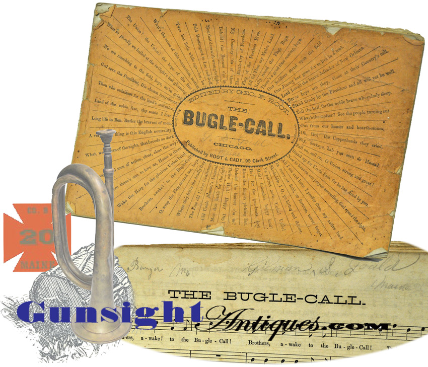 2nd & 20th Maine - identified - Bugle Call – Civil War Patriotic Music Book