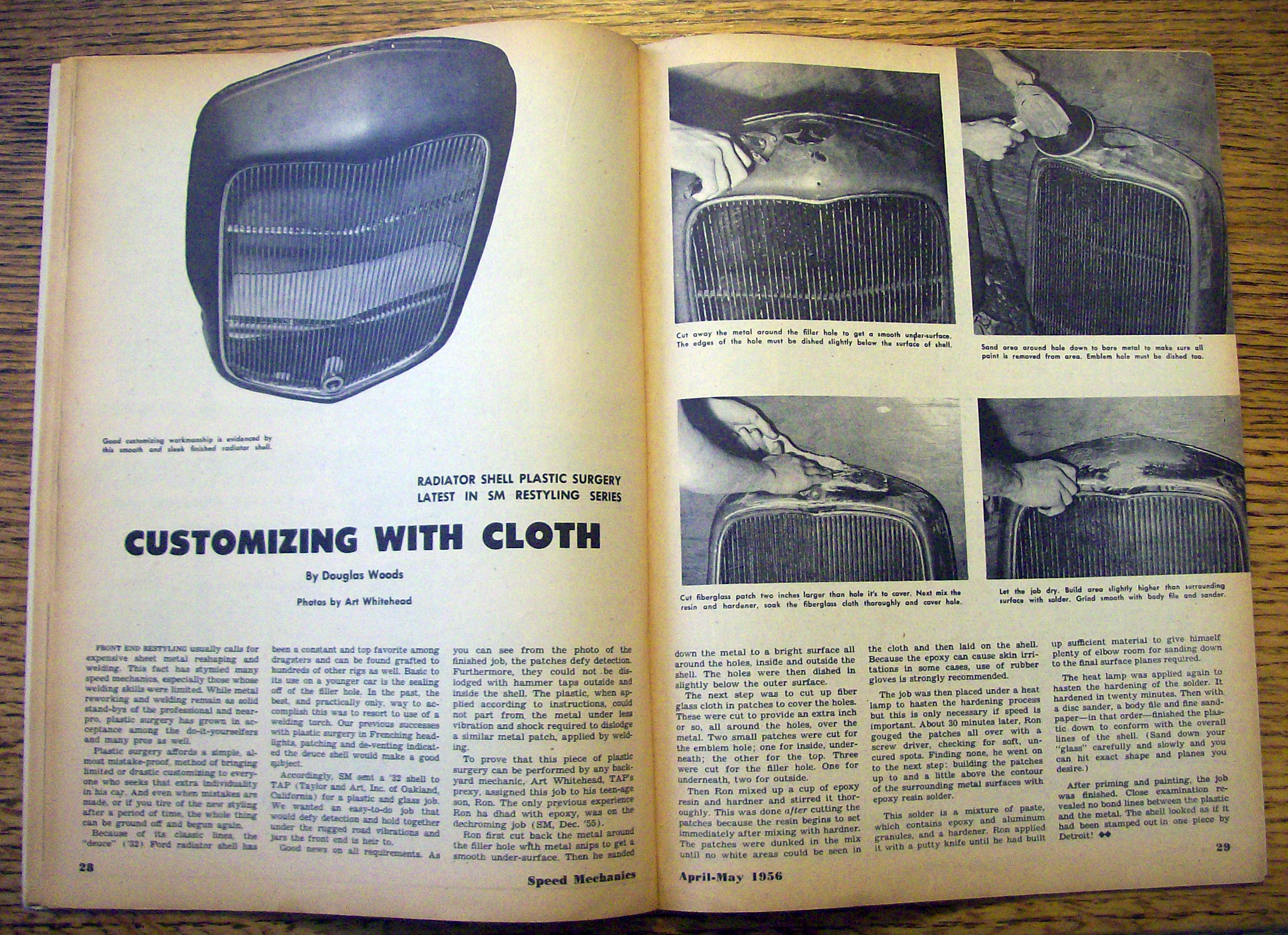 Speed Mechanics April-May 1956 Installing Power Brakes