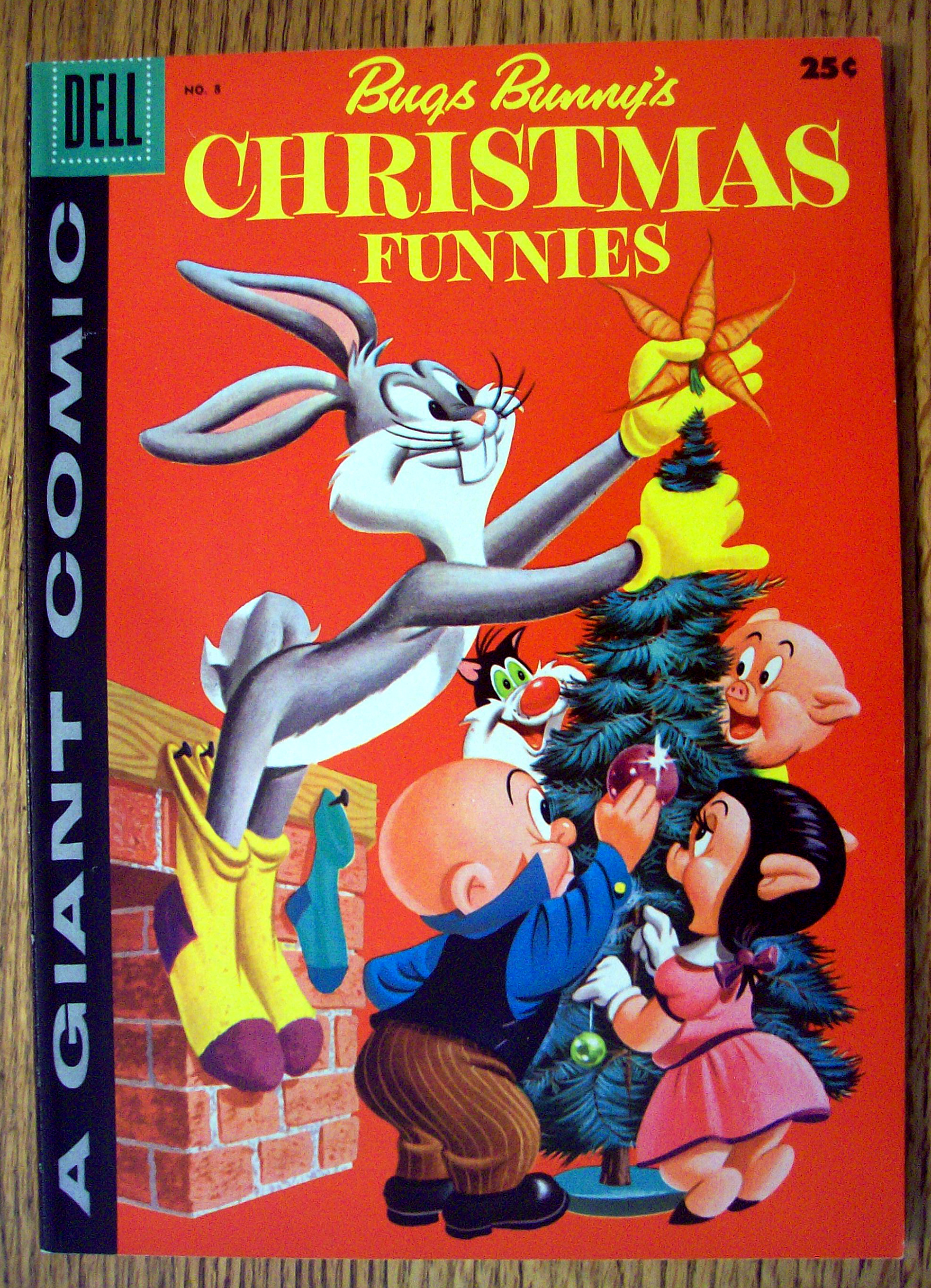 Bugs Bunny's Christmas Funnies Comic #8-1957