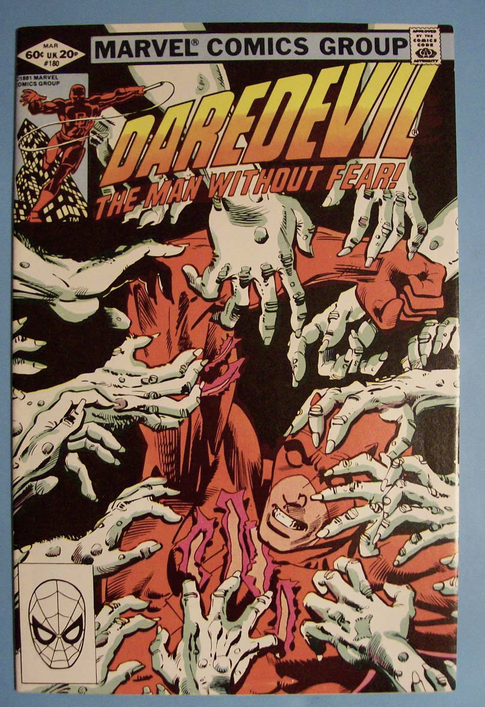 Daredevil Comics - March 1982 - The Damned