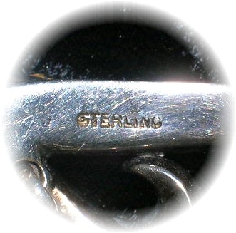 Brooch EISENBERG  Original Bow Sterling Silver