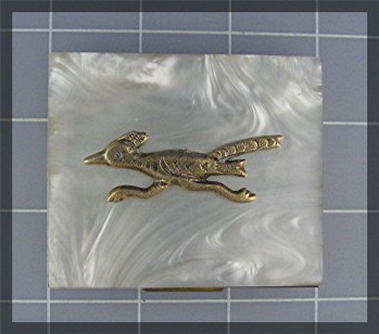 Compact Roadrunner Bird Coin holder Souvenier
