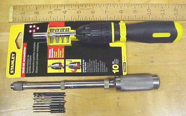 North Bros. Yankee Push Drill w/8 Bits Bell Sys./Bonus