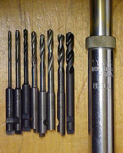 North Bros. Yankee Push Drill w/8 Bits Bell Sys./Bonus