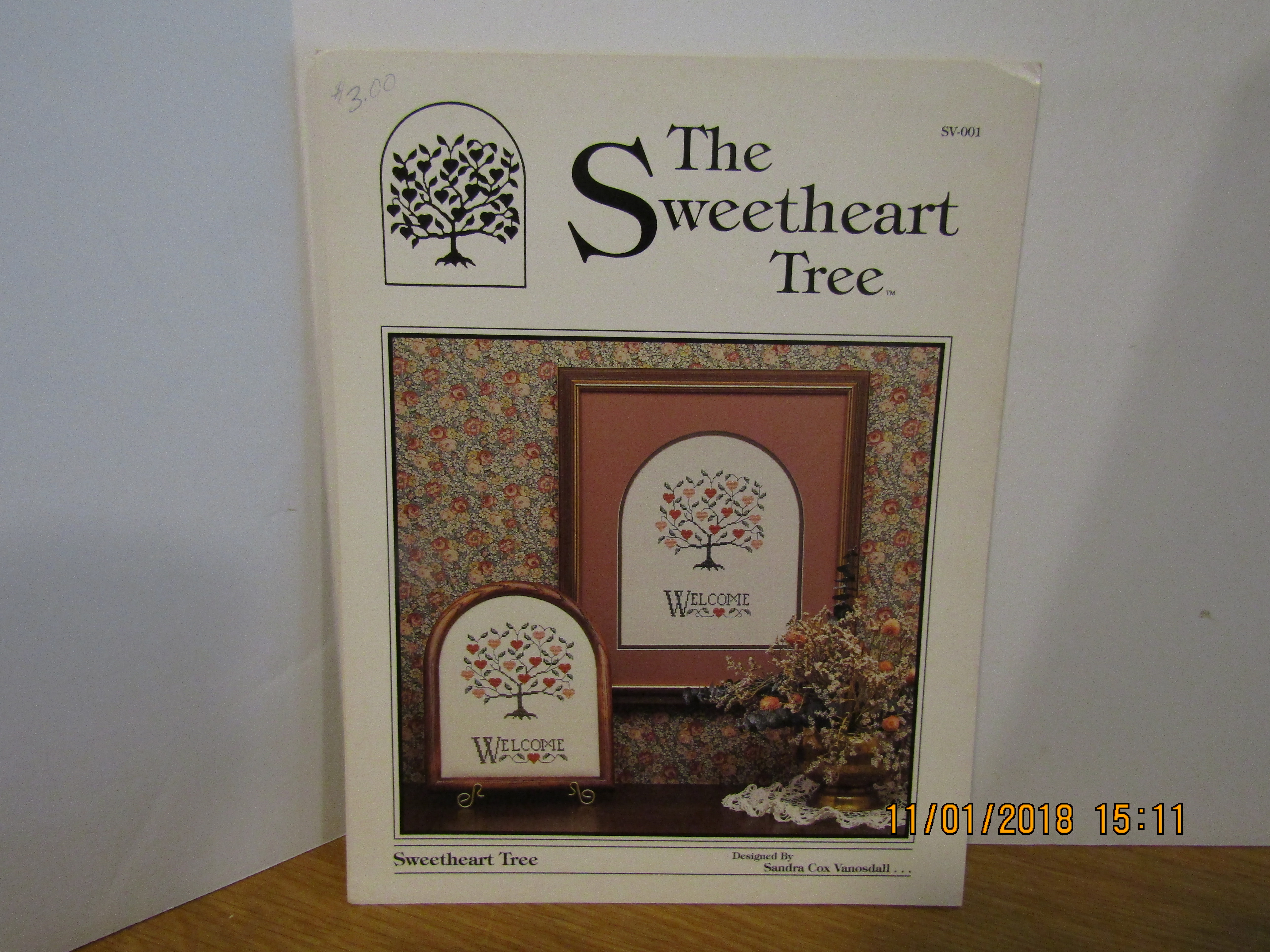 Cross Stitch Book The Sweetheart Tree #001