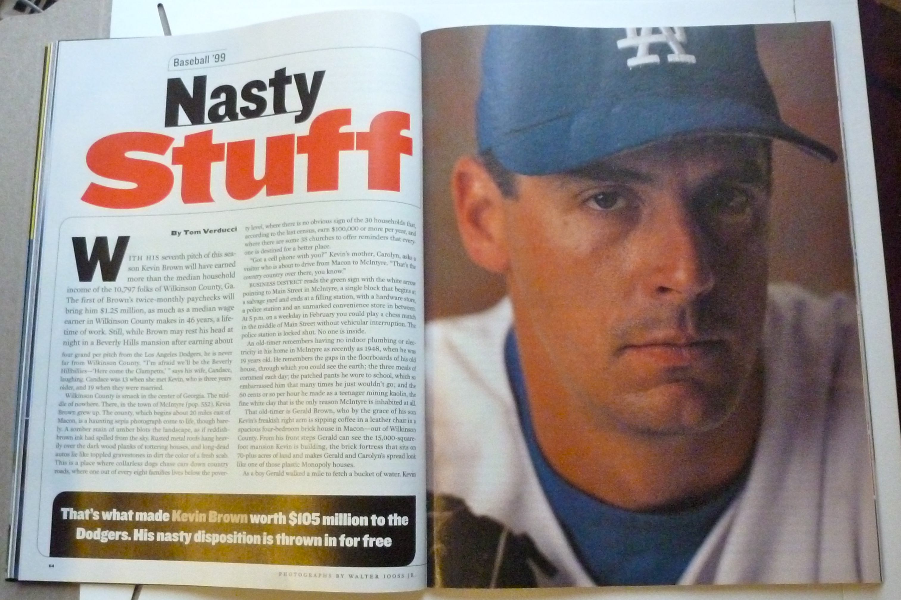 Sports Illustrated Magazine-March 29, 1999-Kevin Brown