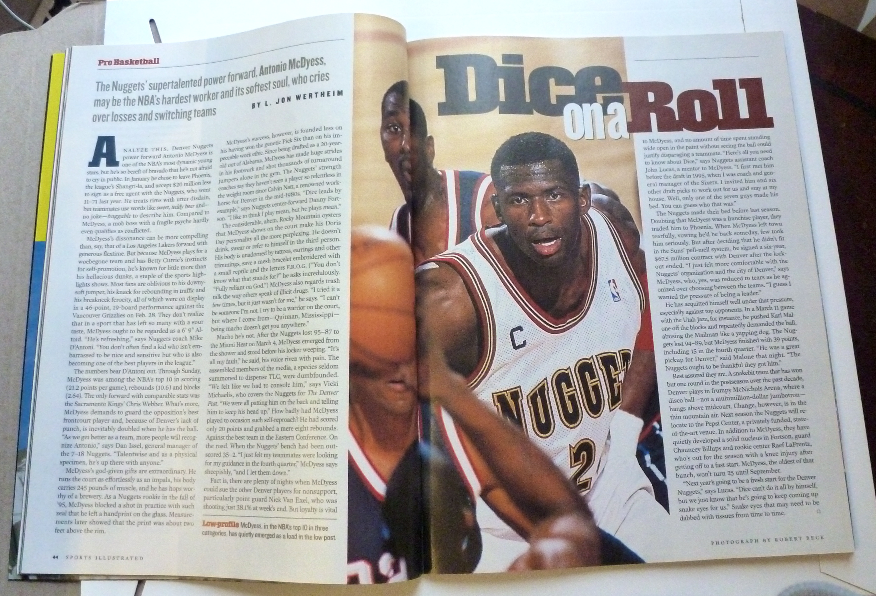 Sports Illustrated Magazine-March 29, 1999-Kevin Brown