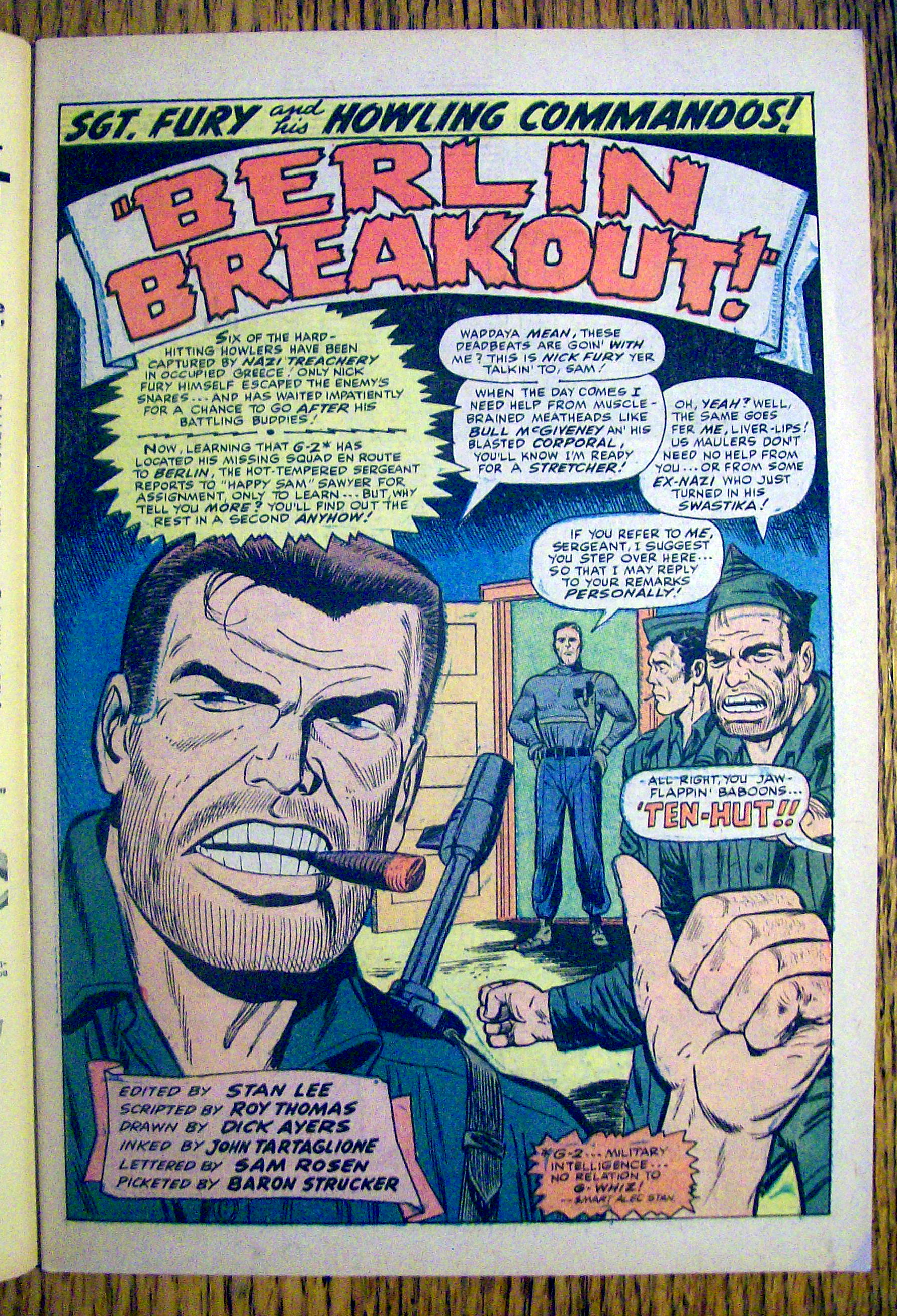Sgt Fury & His Howling Commandos #35-October 1966