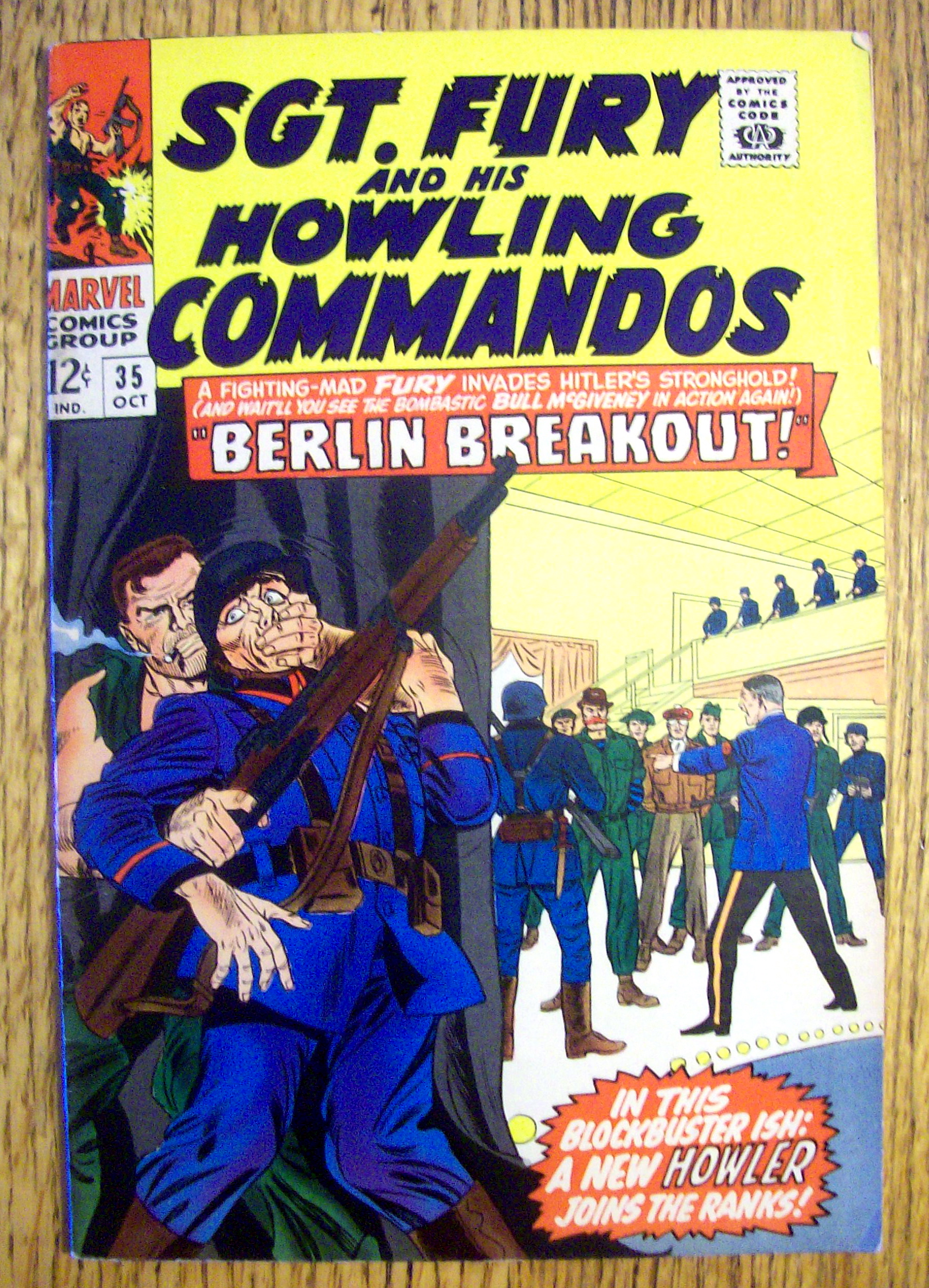 Sgt Fury & His Howling Commandos #35-October 1966