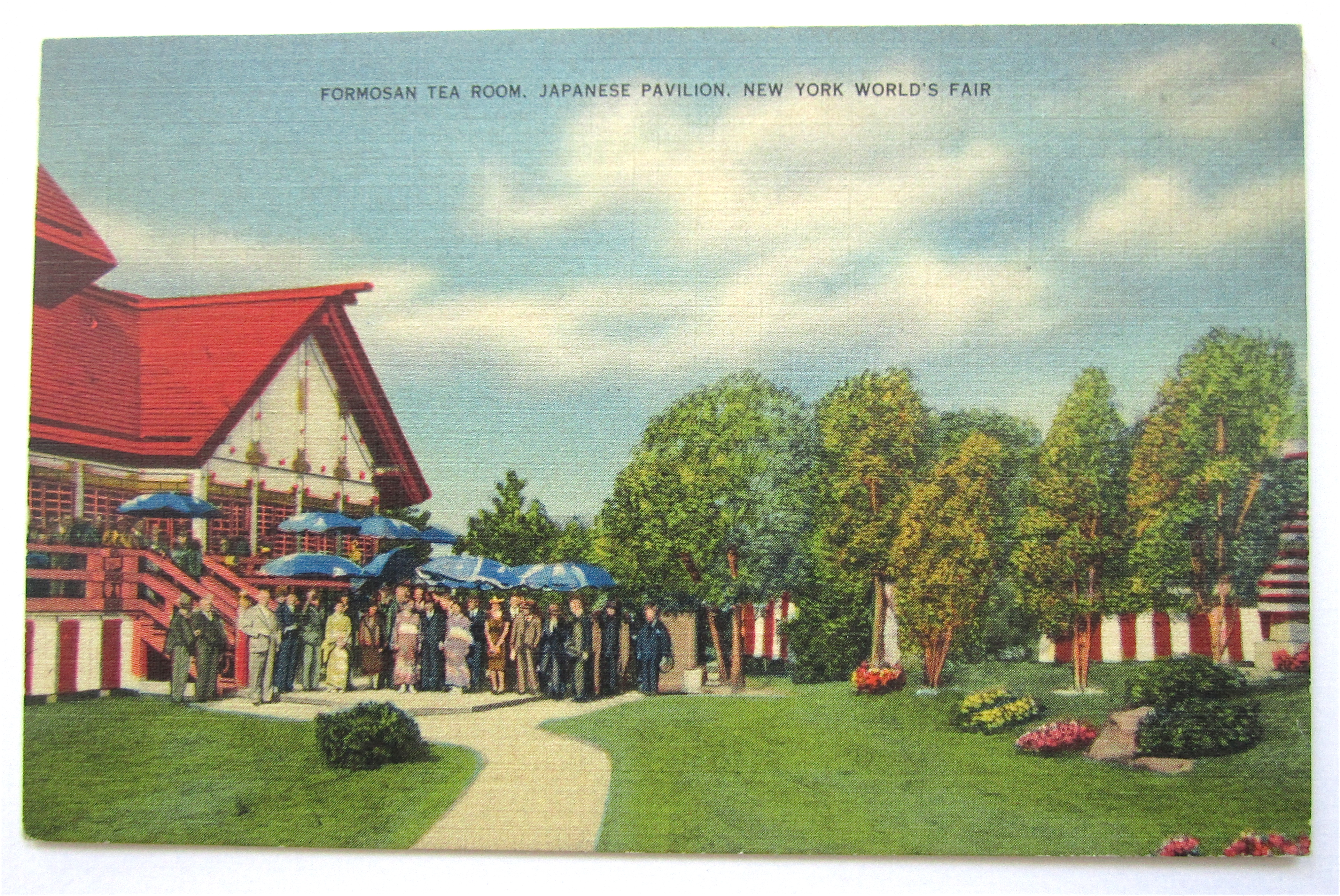 Formosan Tea Room, New York Fair Postcard