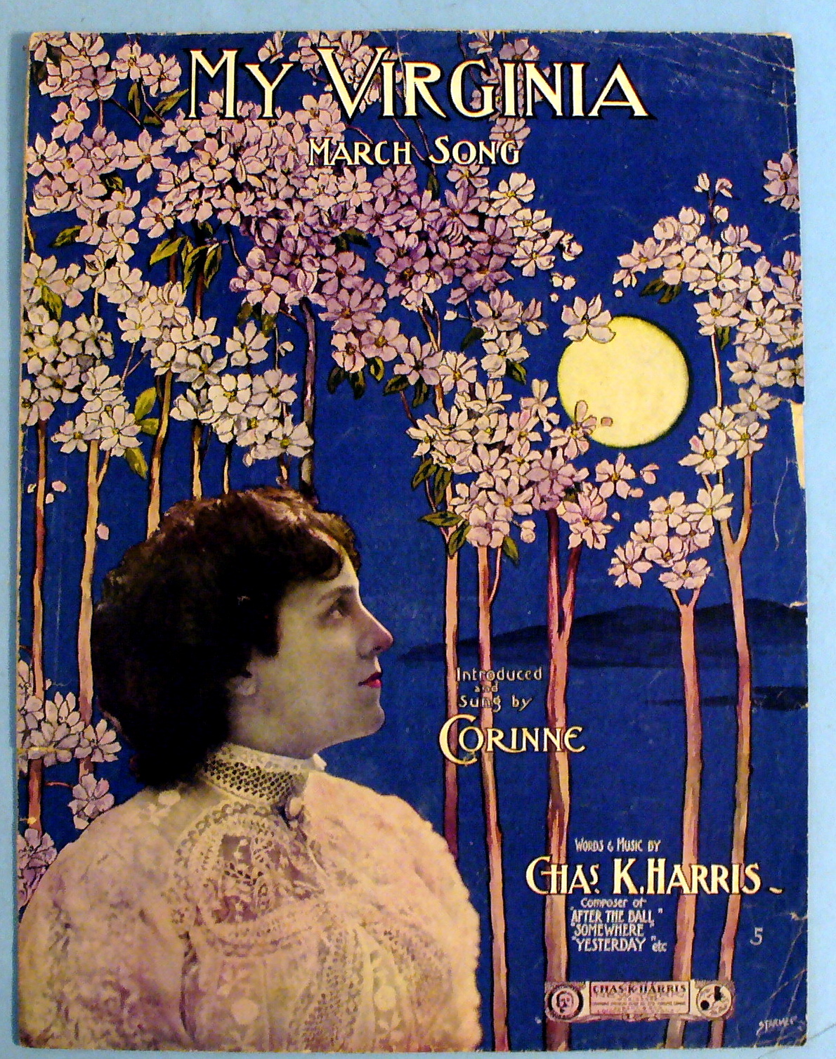 1907 My Virginia by Chas. K. Harris