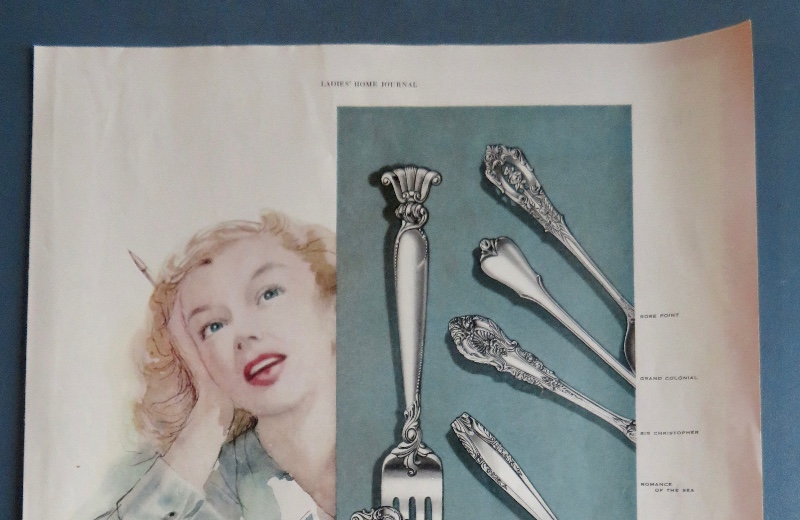 1951 Wallace Sterling with Woman Day Dreaming