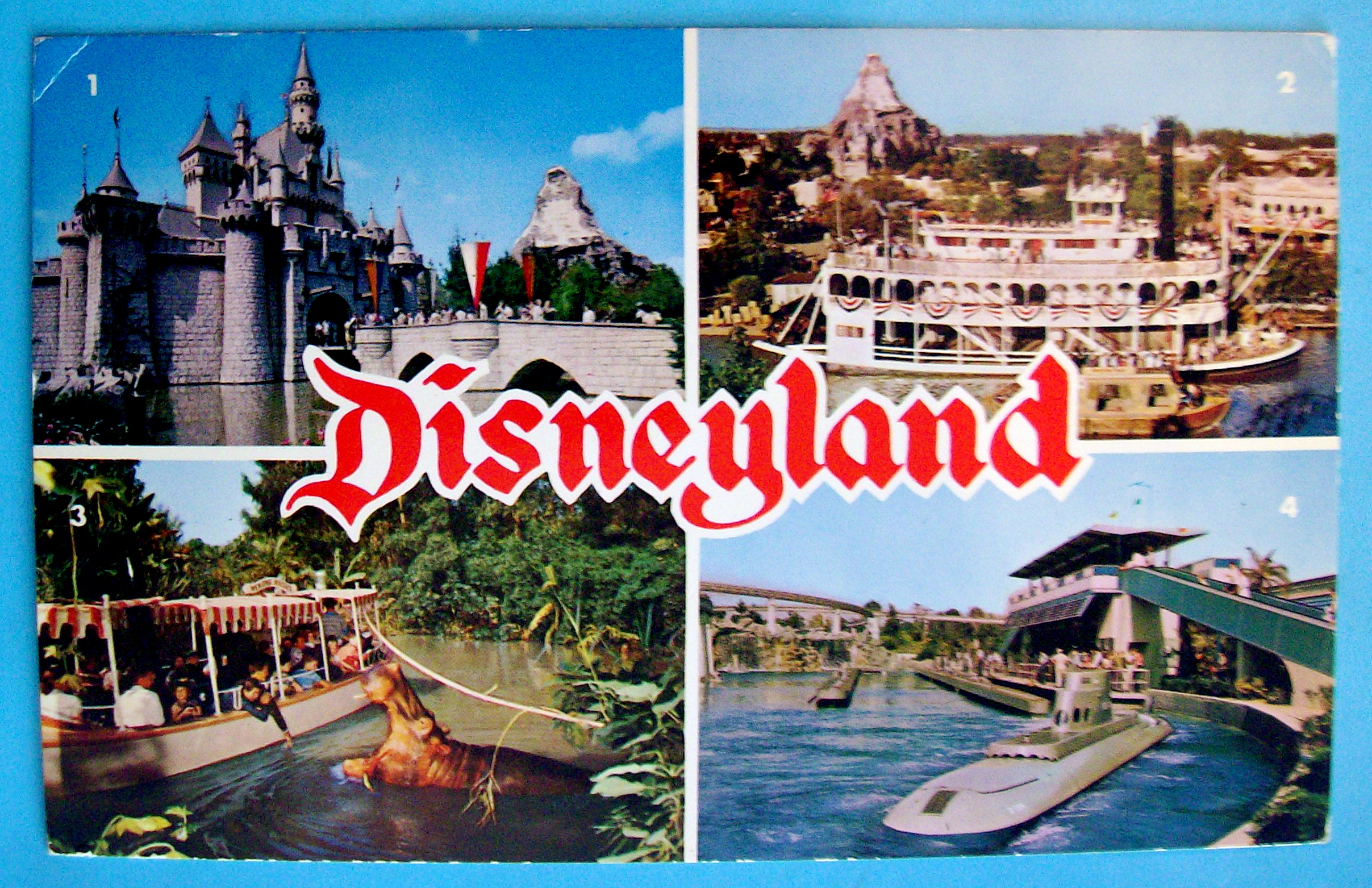 Disneyland Postcard